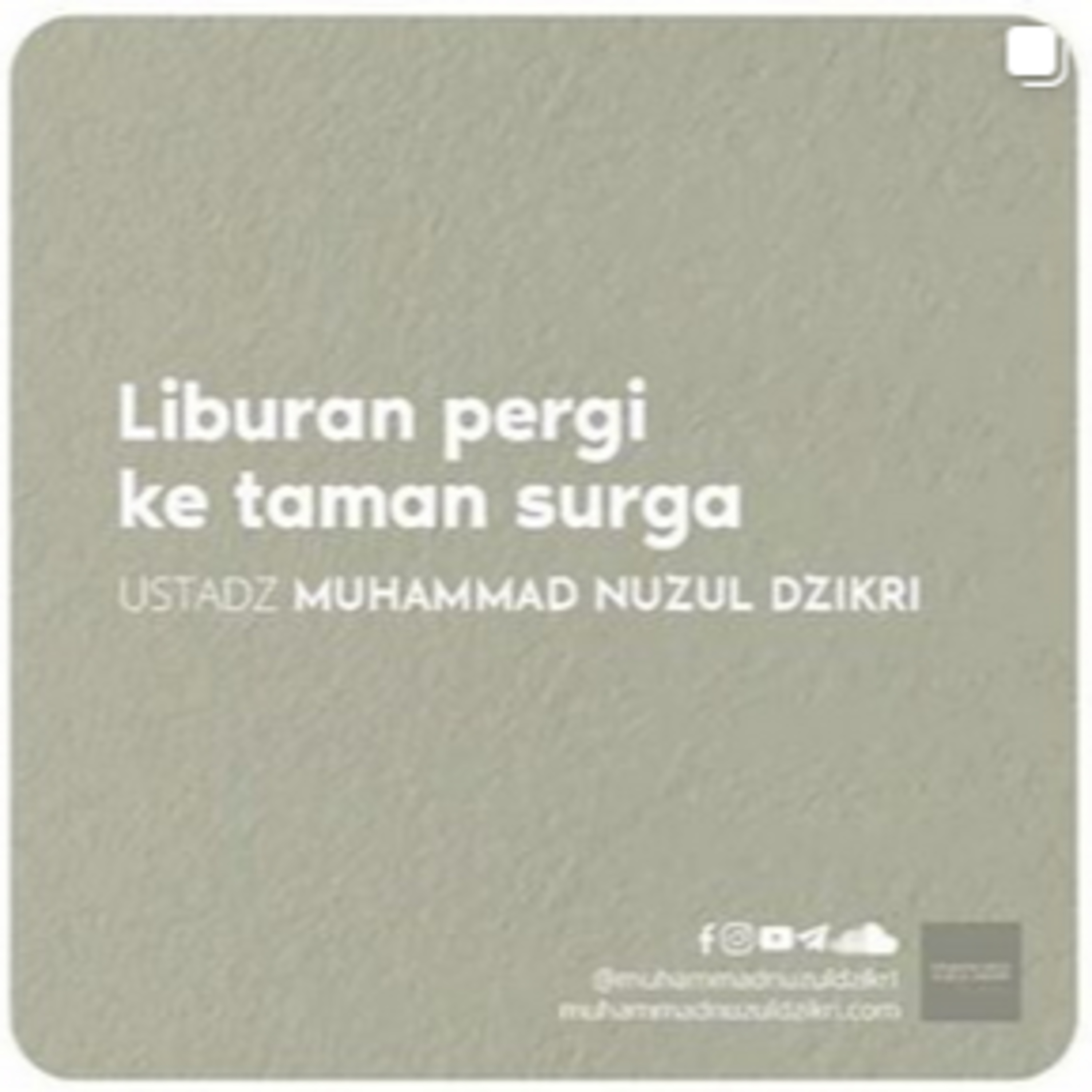 LIBURAN PERGI KE TAMAN SURGA (5 menitan) 