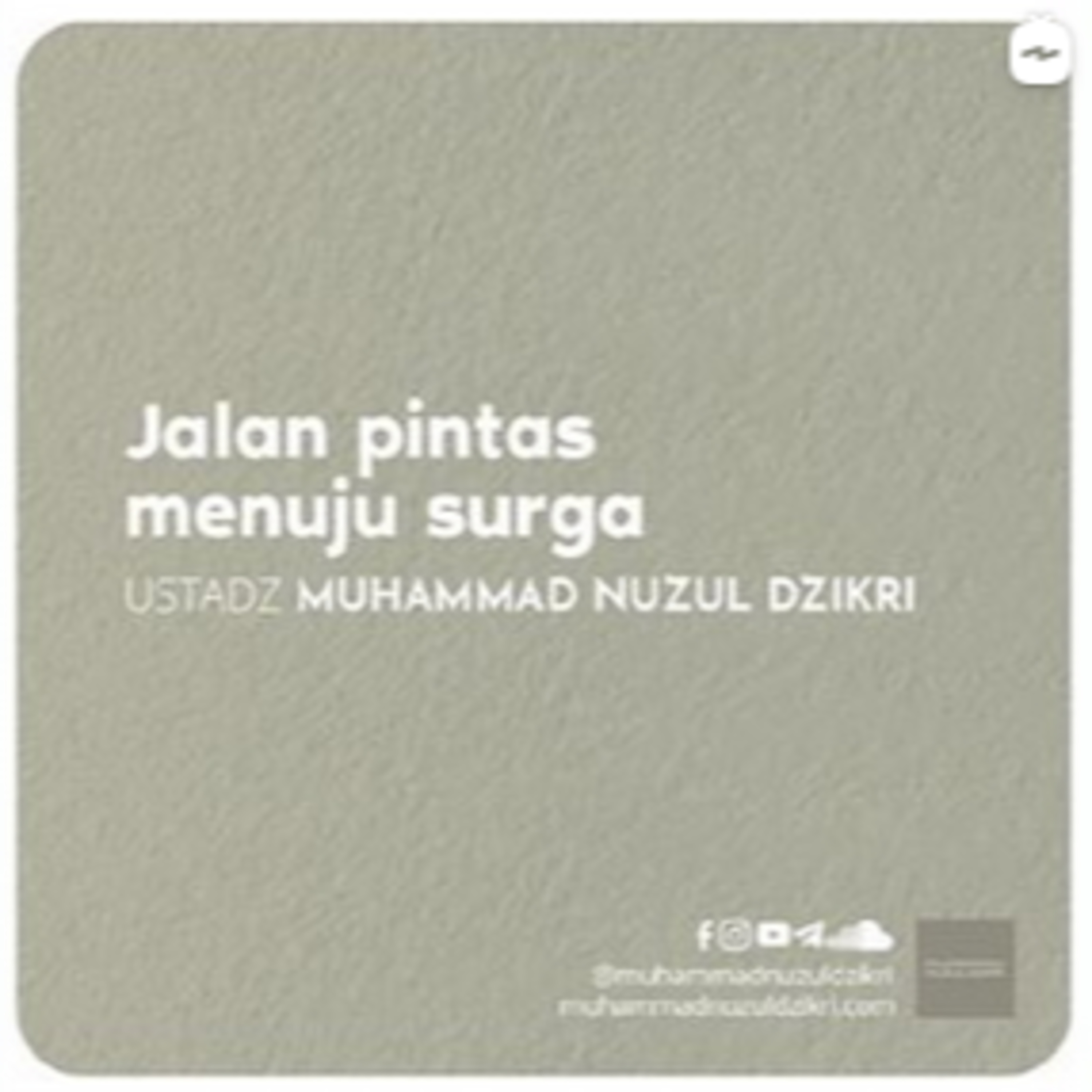 JALAN PINTAS MENUJU SURGA (3 menitan) 