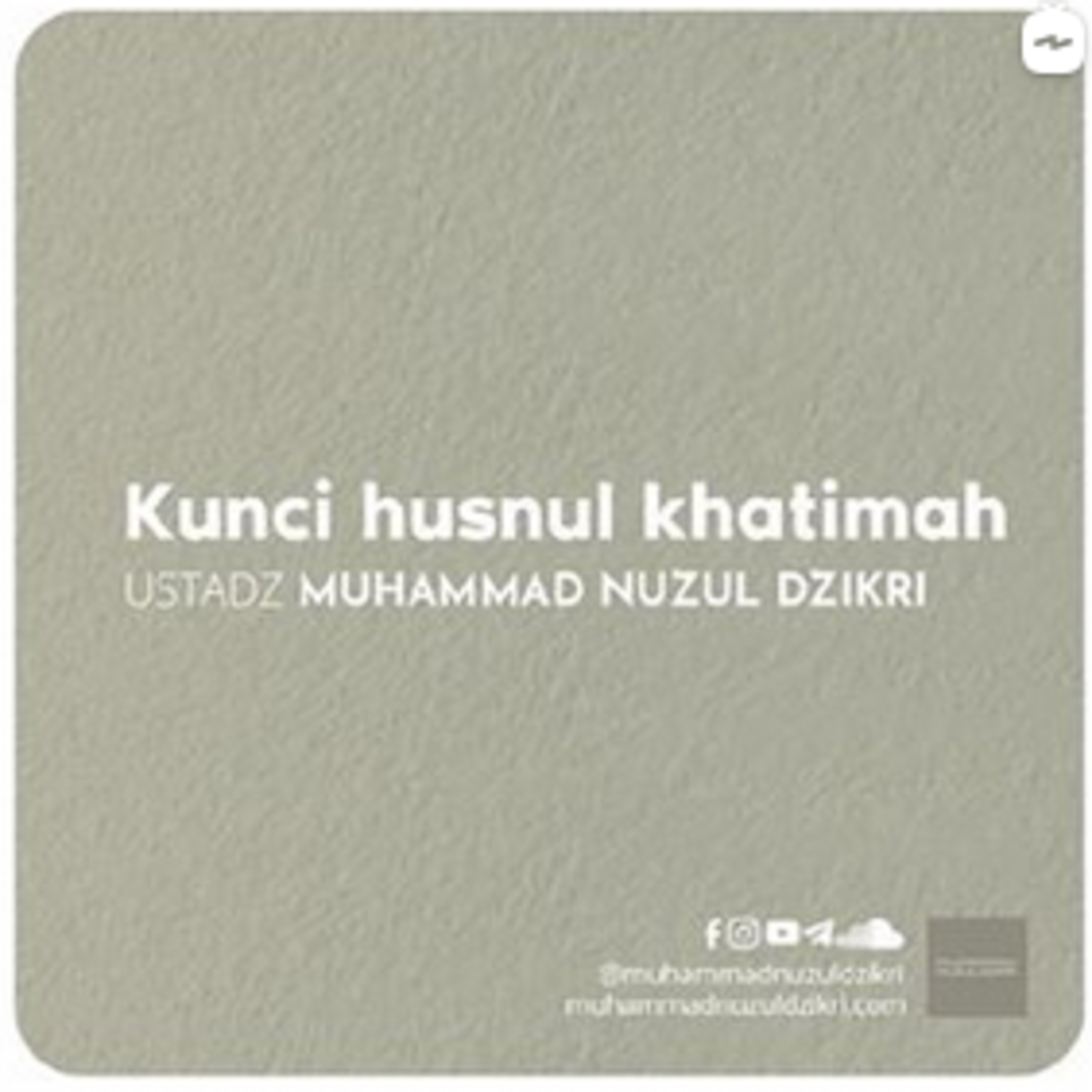 KUNCI HUSNUL KHATIMAH (2 menitan)