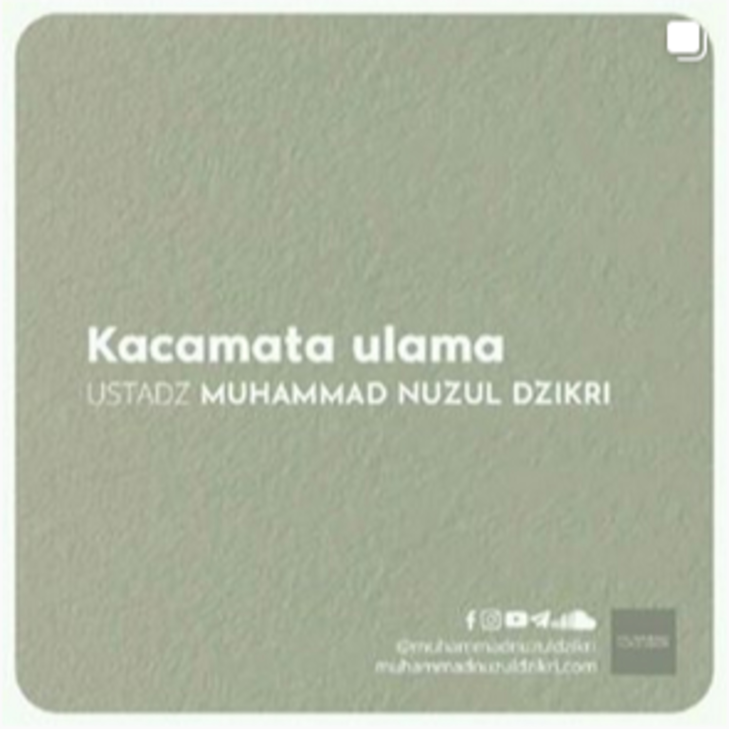 KACAMATA ULAMA (1 menitan)