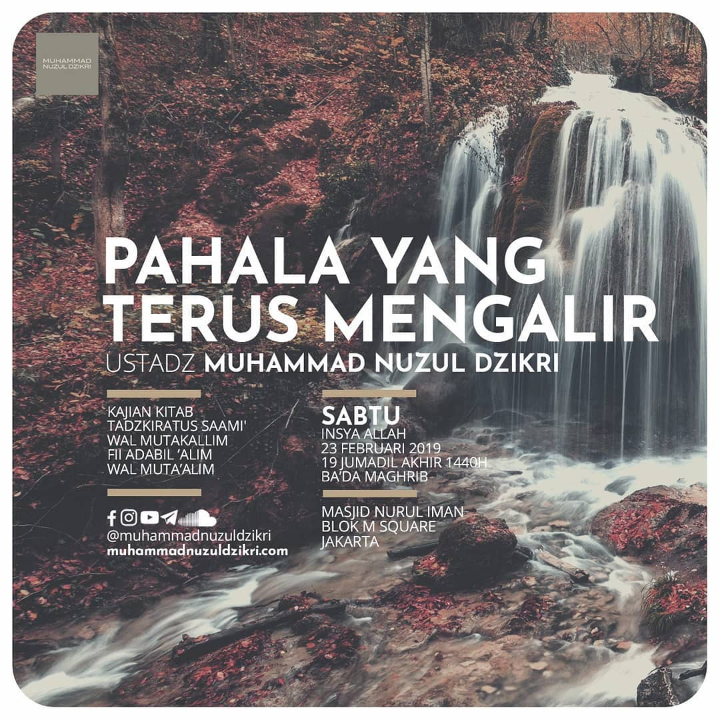 51. PAHALA YANG TERUS MENGALIR - Tadzkiratus Saami' 