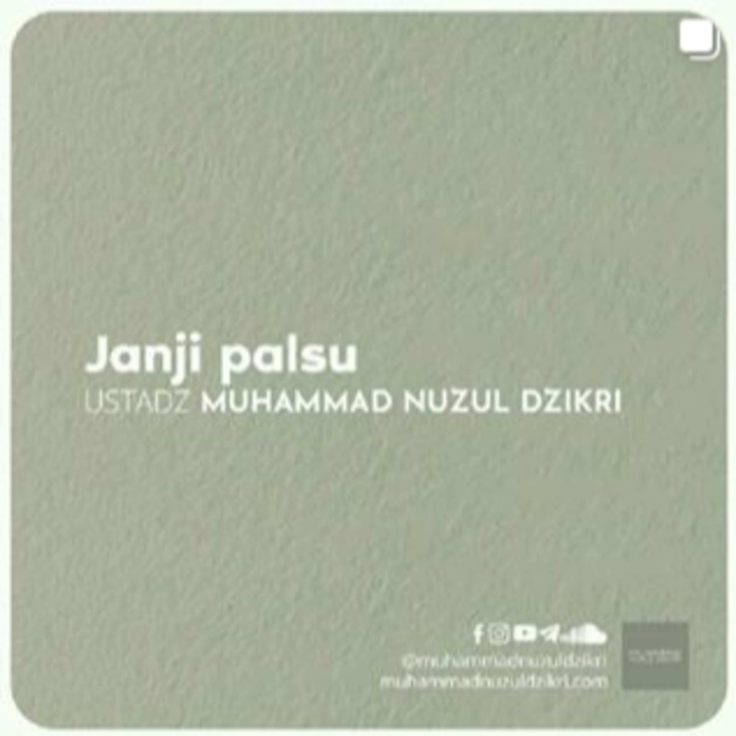 JANJI PALSU (3 menitan) 