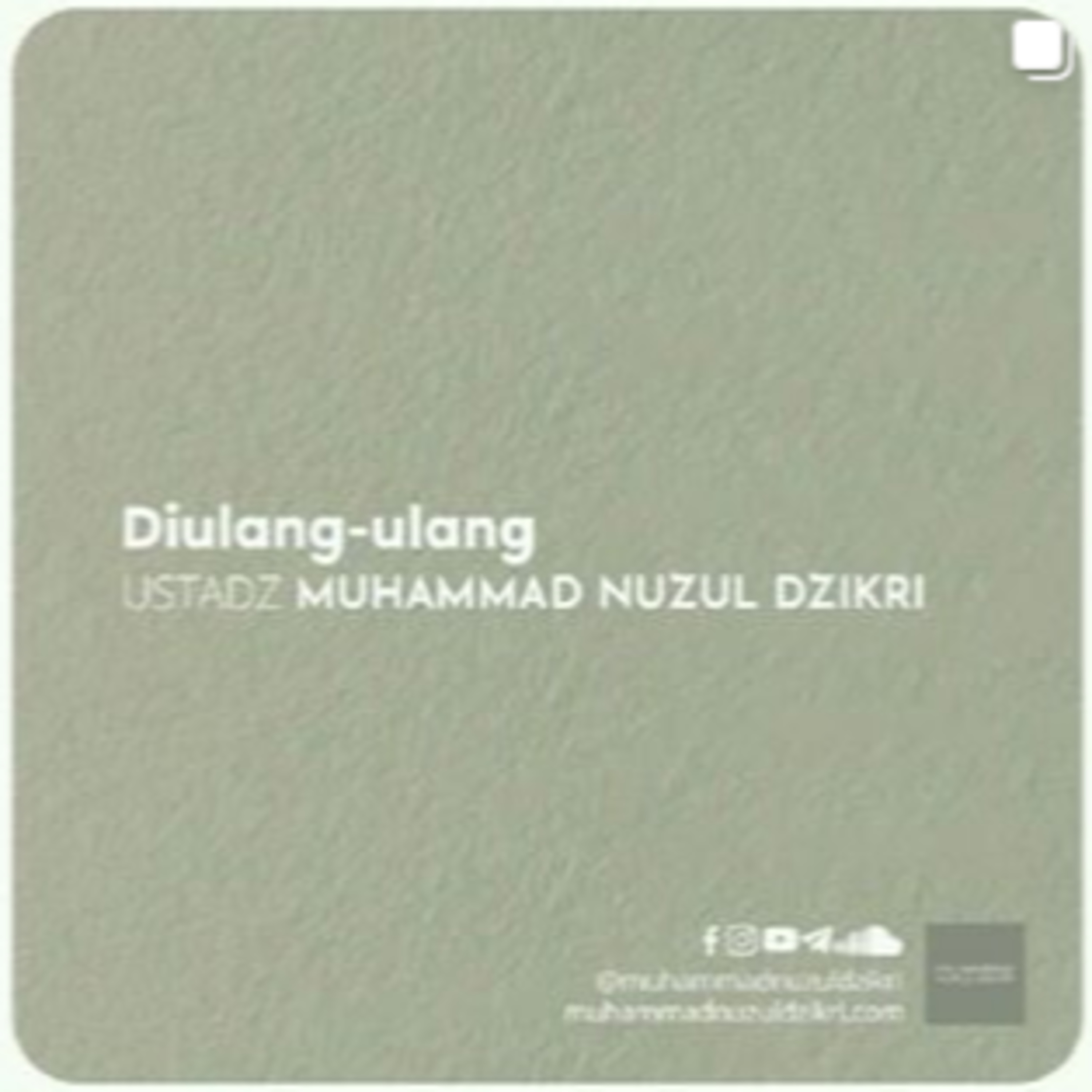 DIULANG-ULANG (2 menitan) 