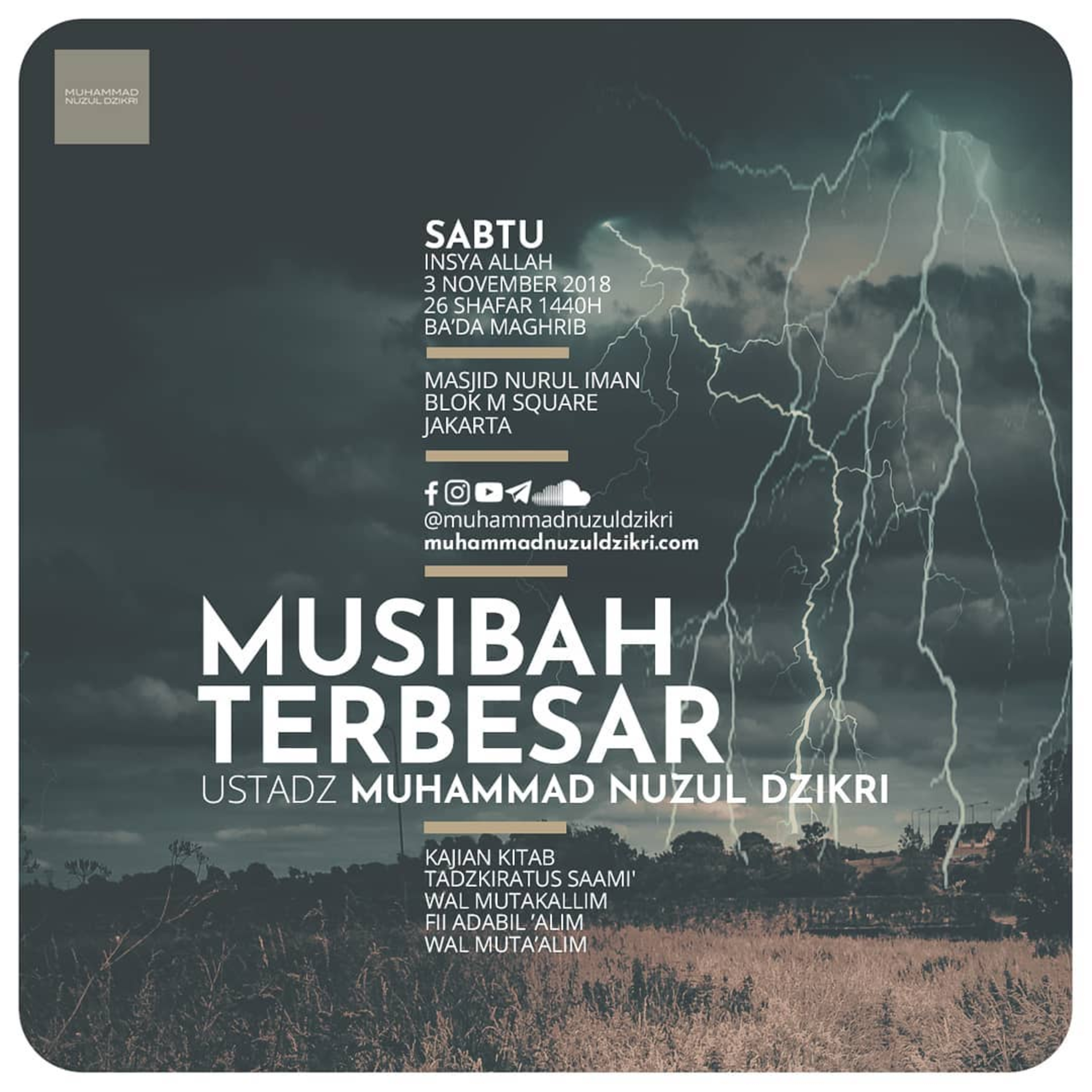 37. MUSIBAH TERBESAR - Tadzkiratus Saami' 
