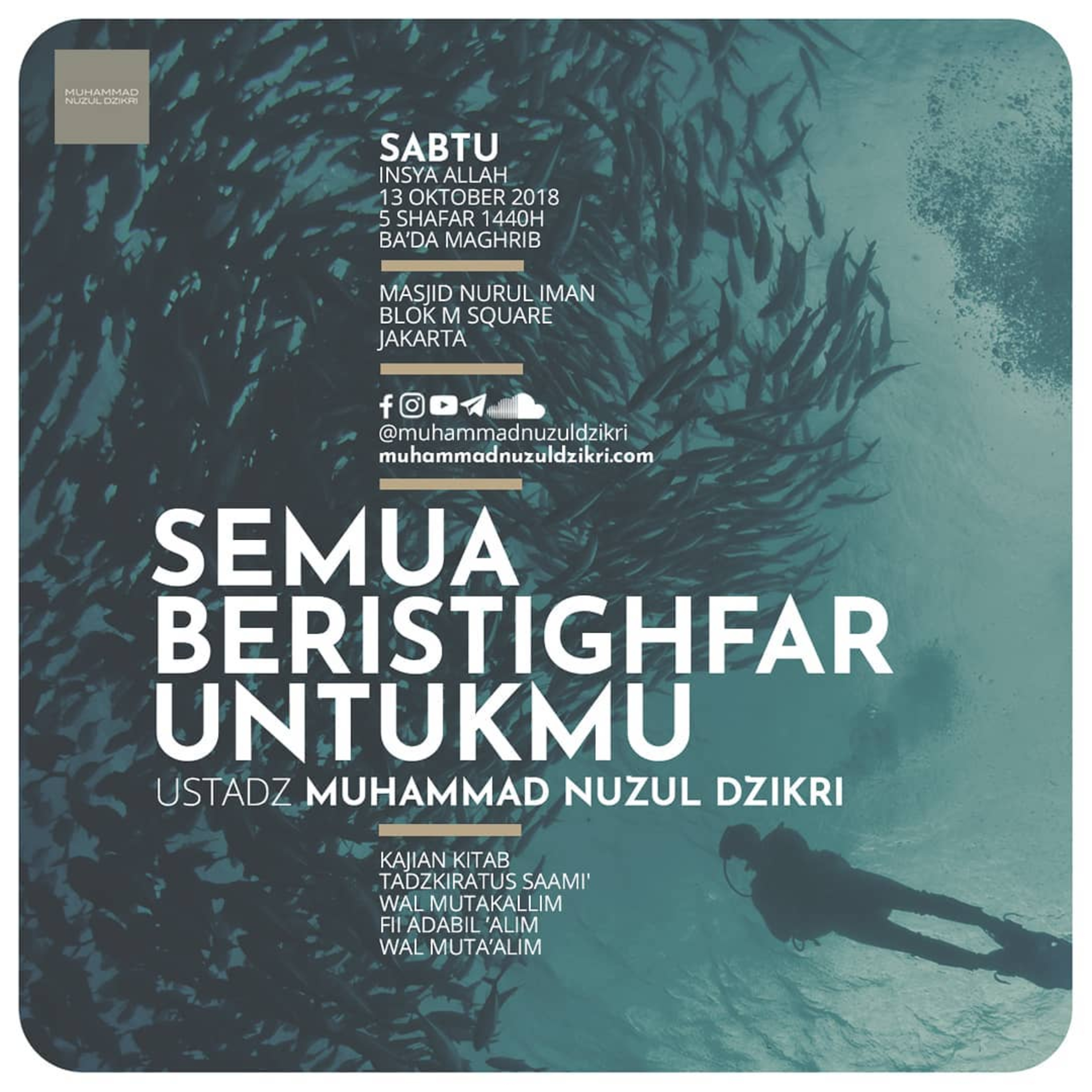 34. SEMUA BERISTIGHAR UNTUKMU - Tadzkiratus Saami'