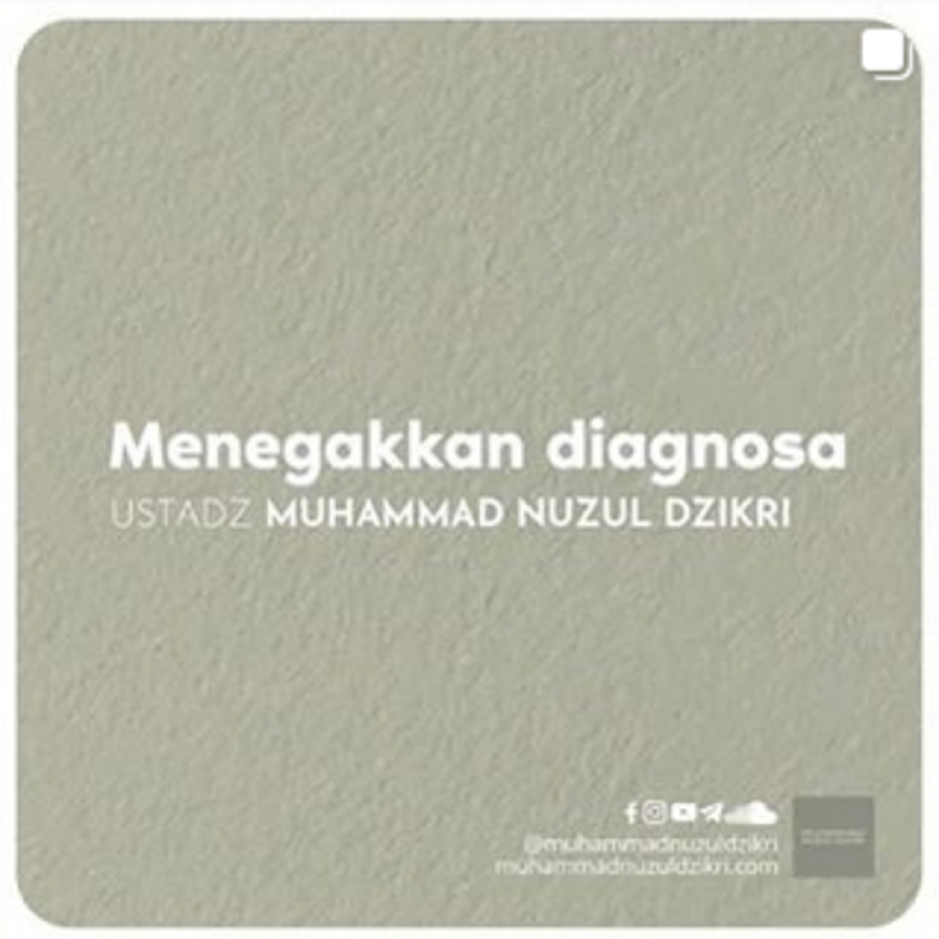 MENEGAKKAN DIAGNOSA (2 menitan) 