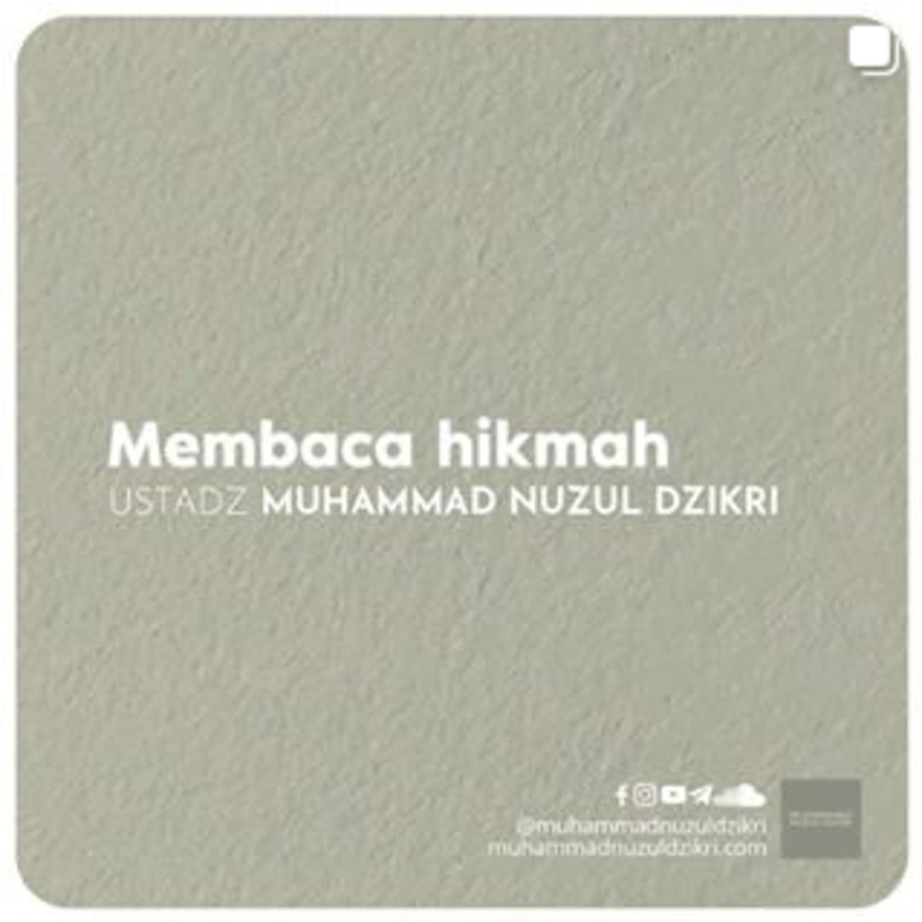 MEMBACA HIKMAH (2 menitan!)