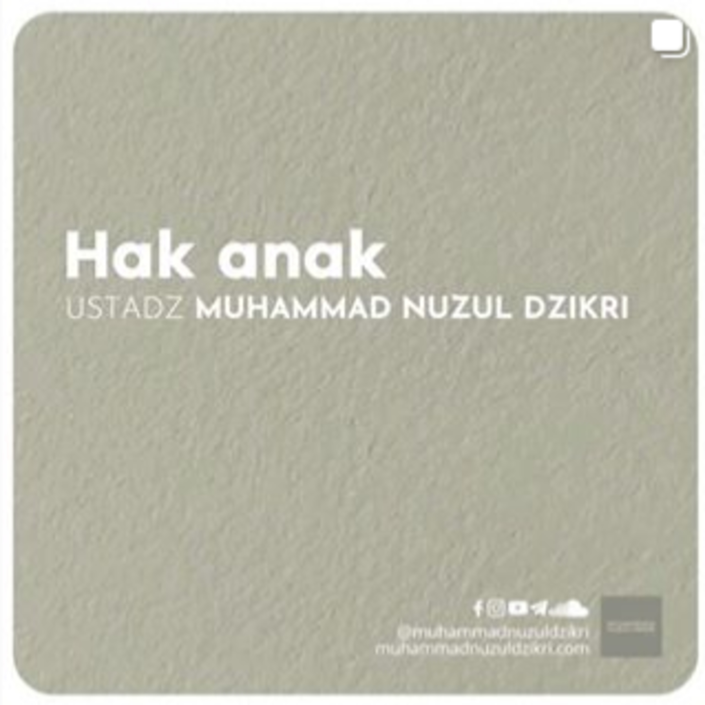 HAK ANAK (2 menitan!)