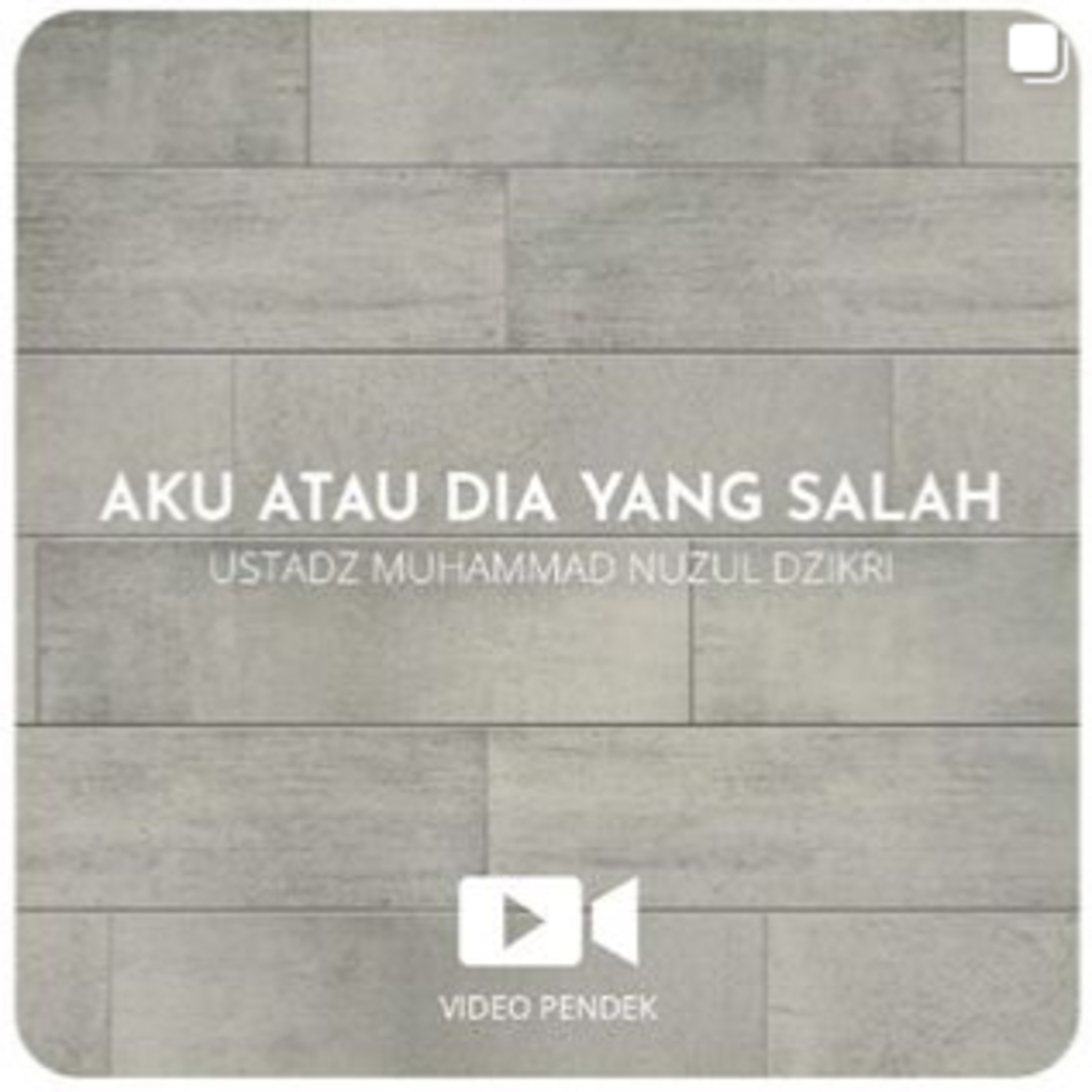 AKU ATAU DIA YANG SALAH? (4 menitan)