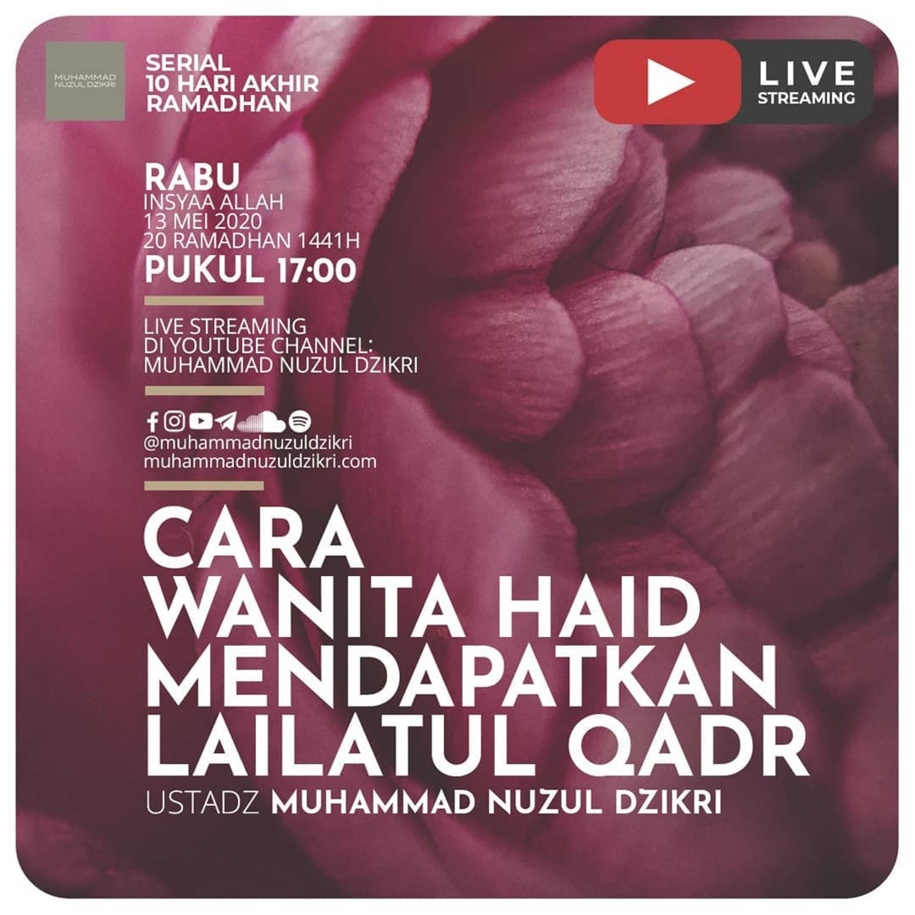 CARA WANITA HAID MENDAPATKAN LAILATUL QADR - 10 hari akhir Ramadhan