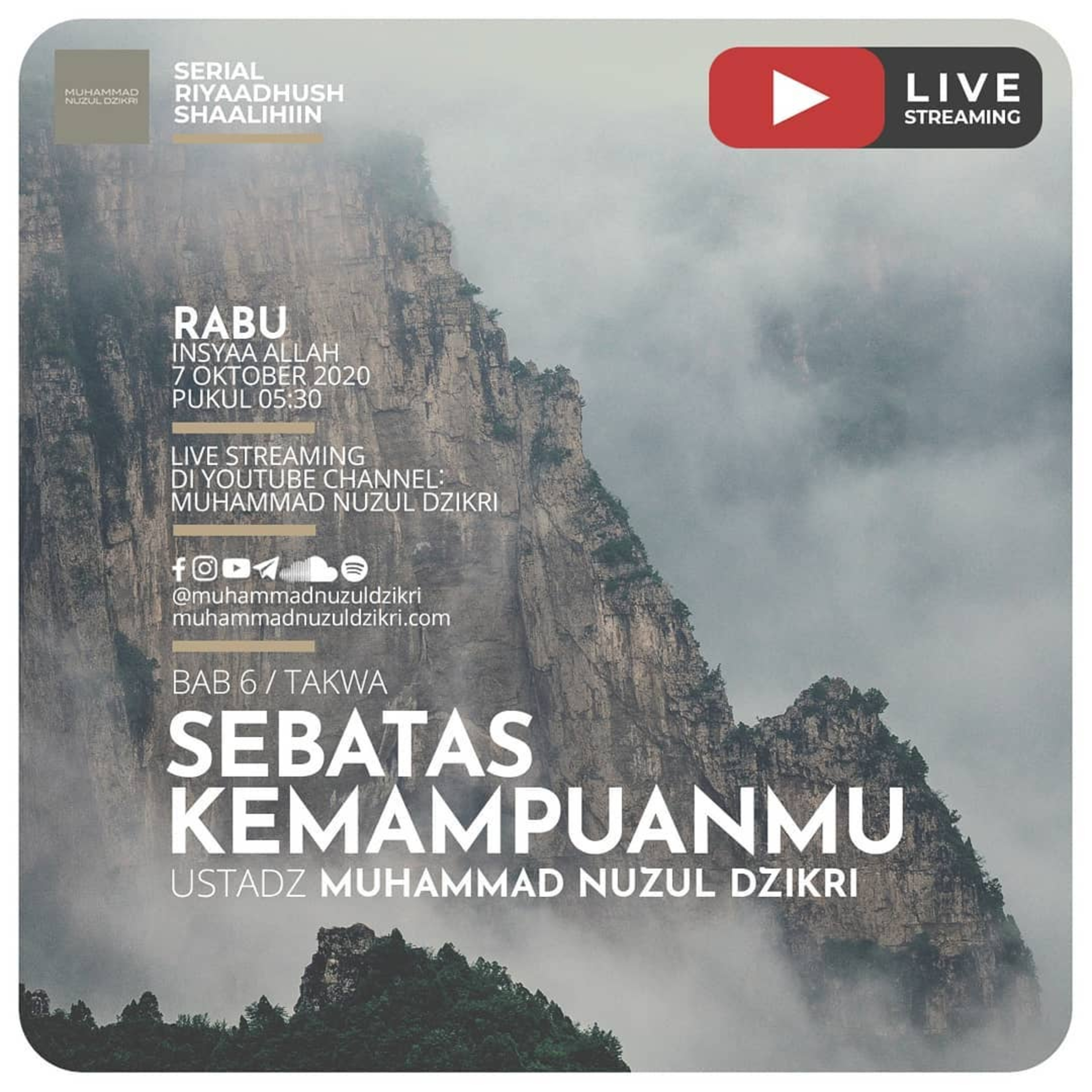 Riyaadhushshaalihiin 173. "SEBATAS KEMAMPUANMU"