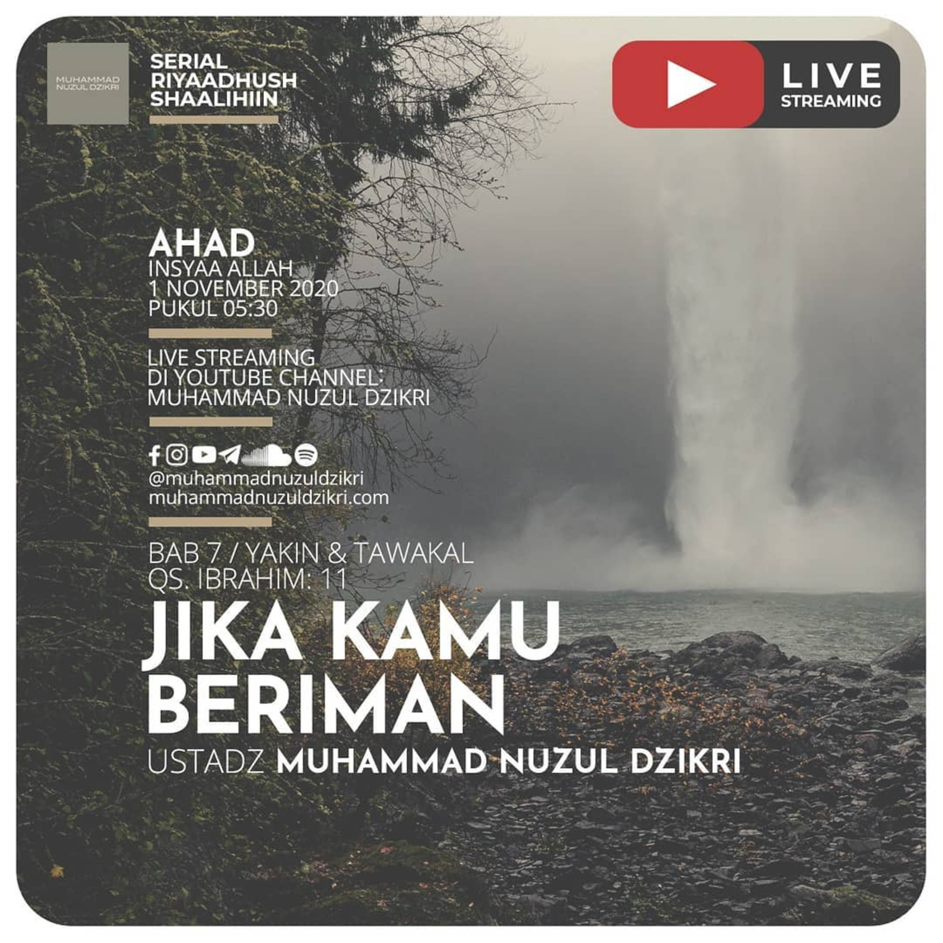 Riyaadhushshaalihiin 198. "JIKA KAMU BERIMAN"