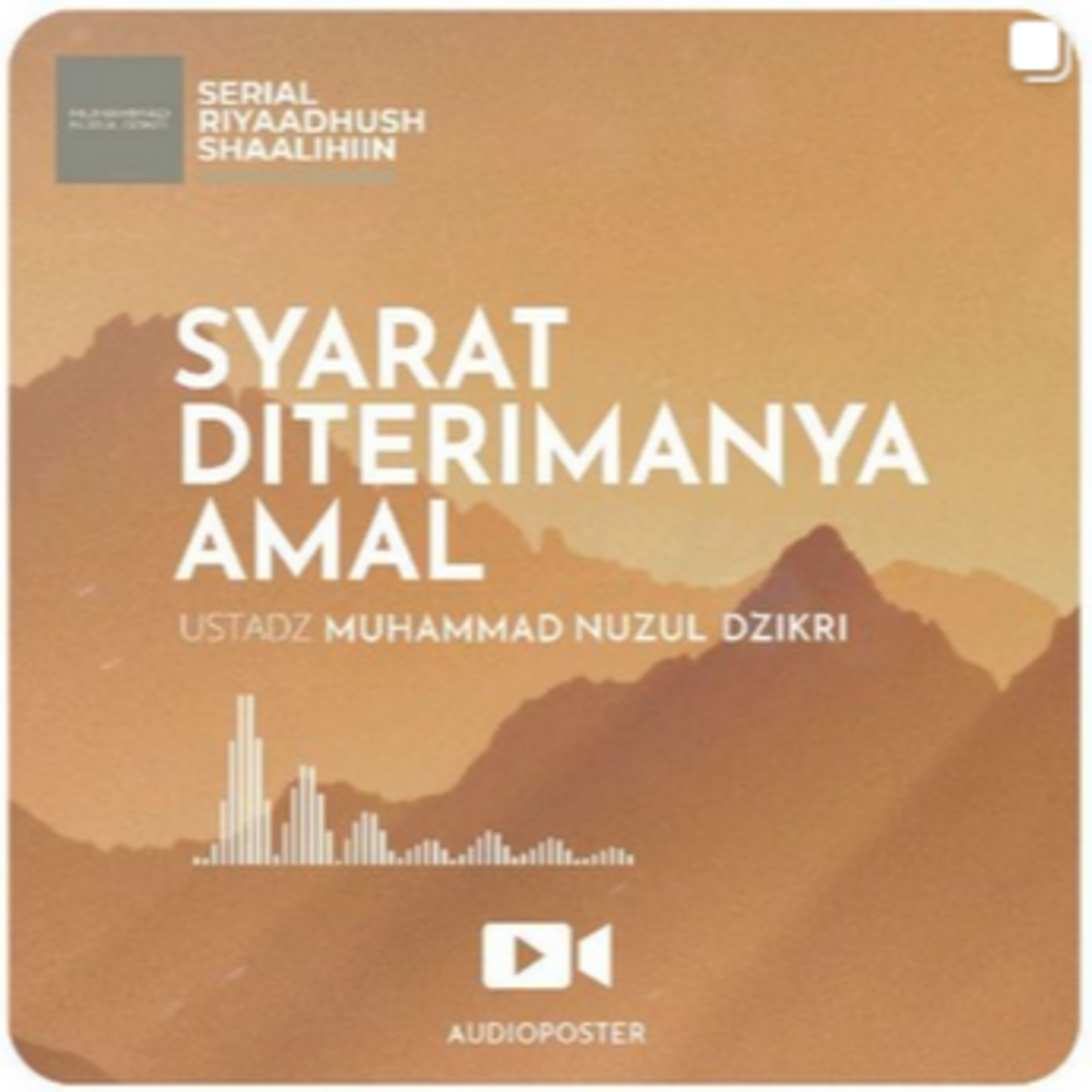 SYARAT DITERIMANYA AMAL (1 menitan!)