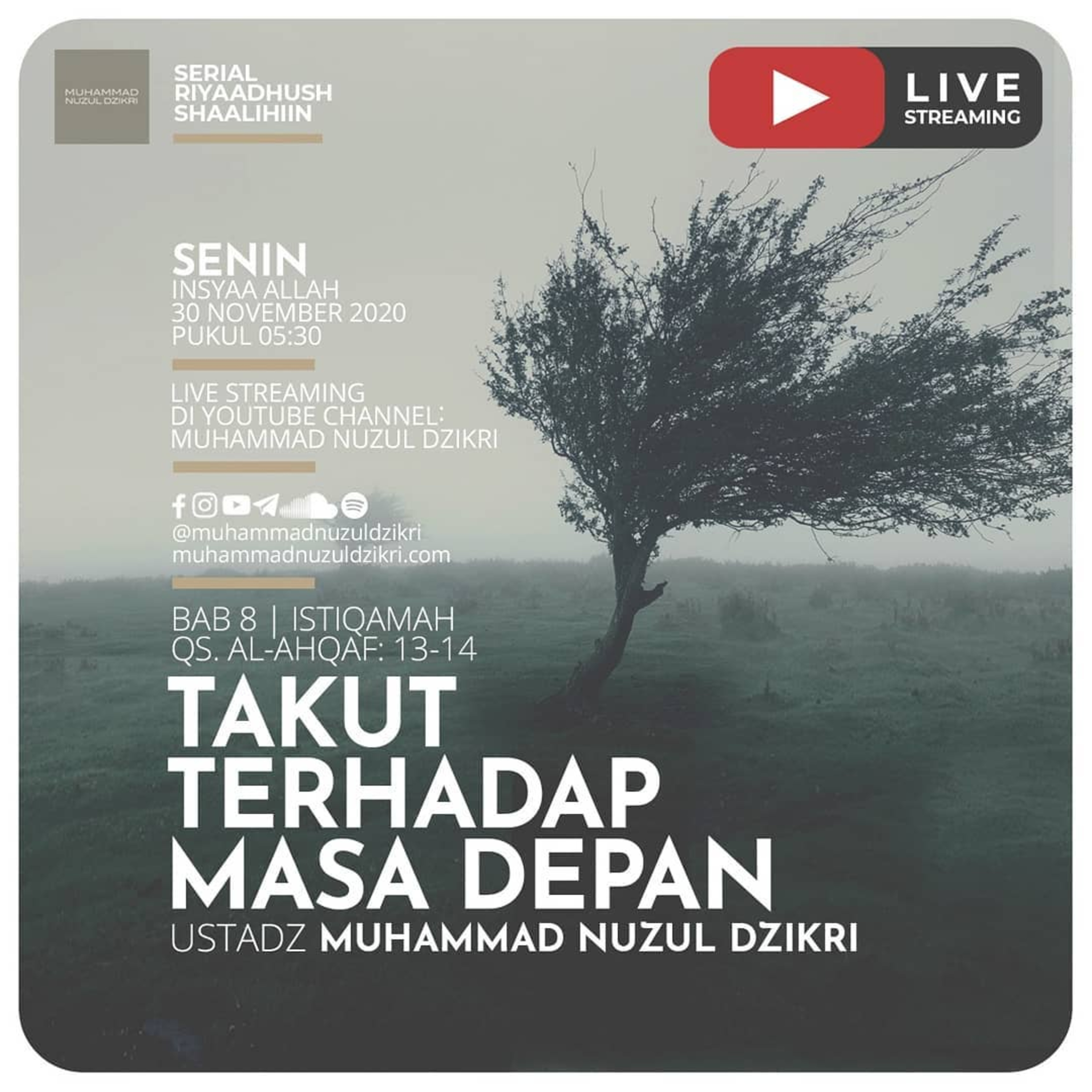 Riyaadhushshaalihiin 227. "TAKUT TERHADAP MASA DEPAN"