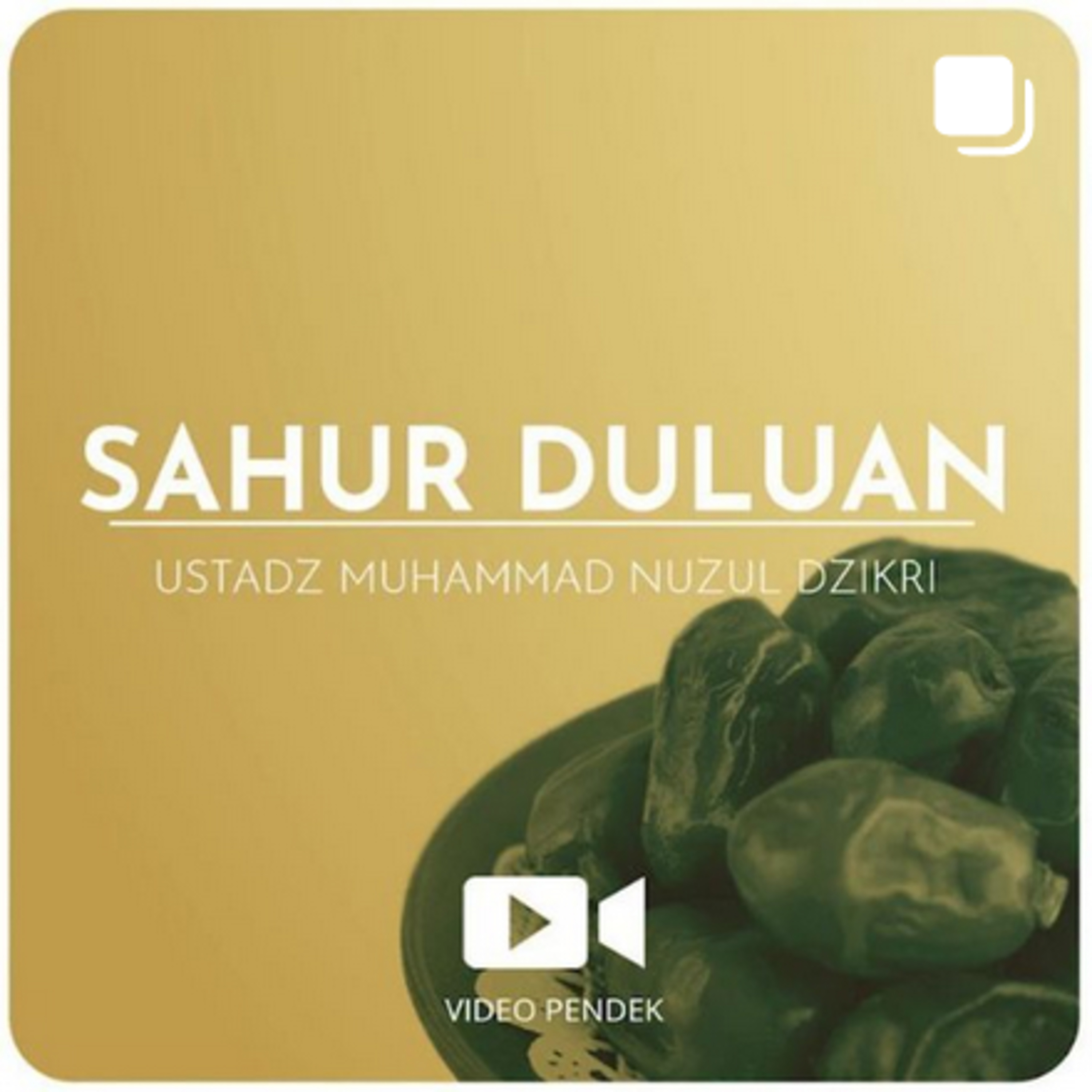 SAHUR DULUAN (1 menitan!)