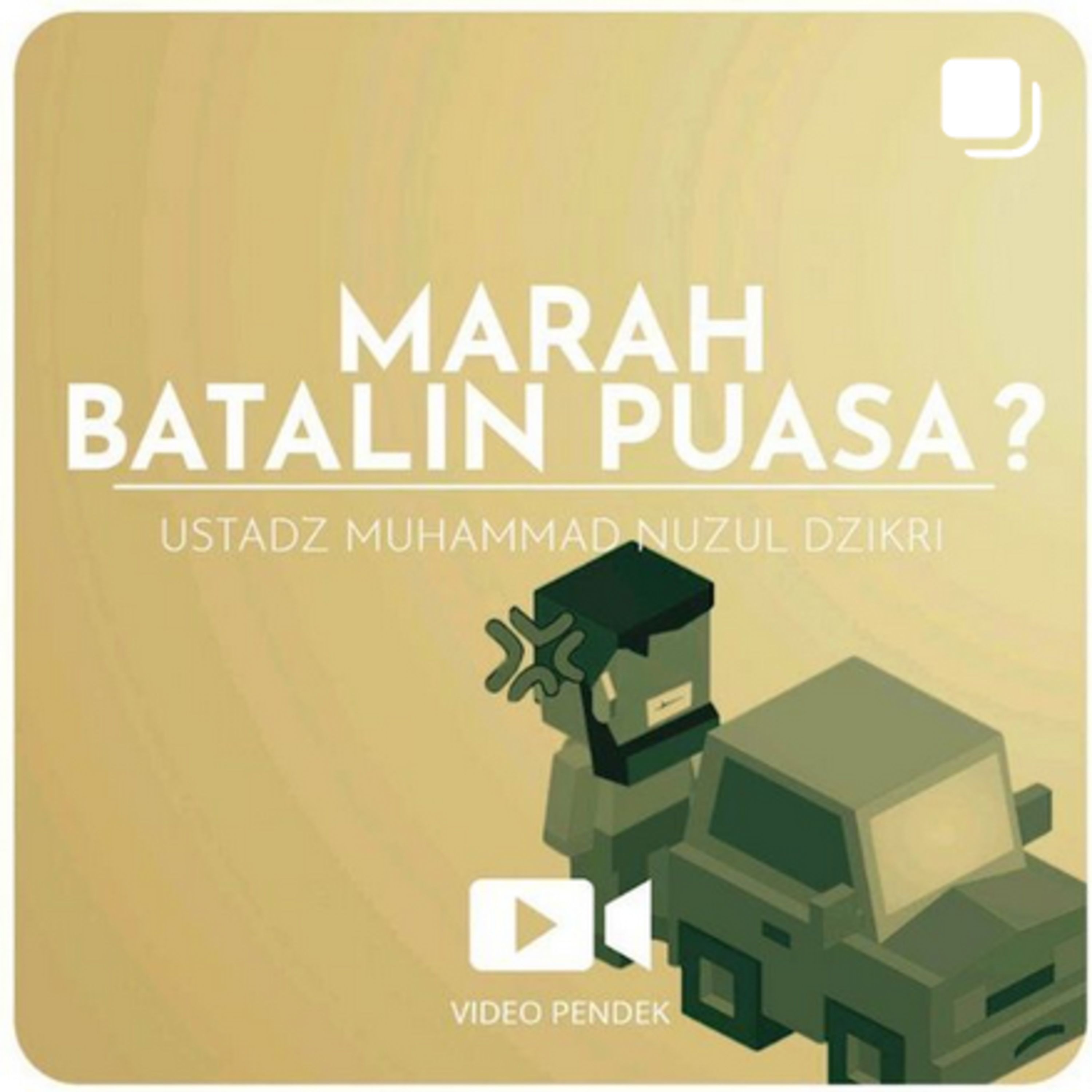MARAH BATALIN PUASA? (2 menitan!)