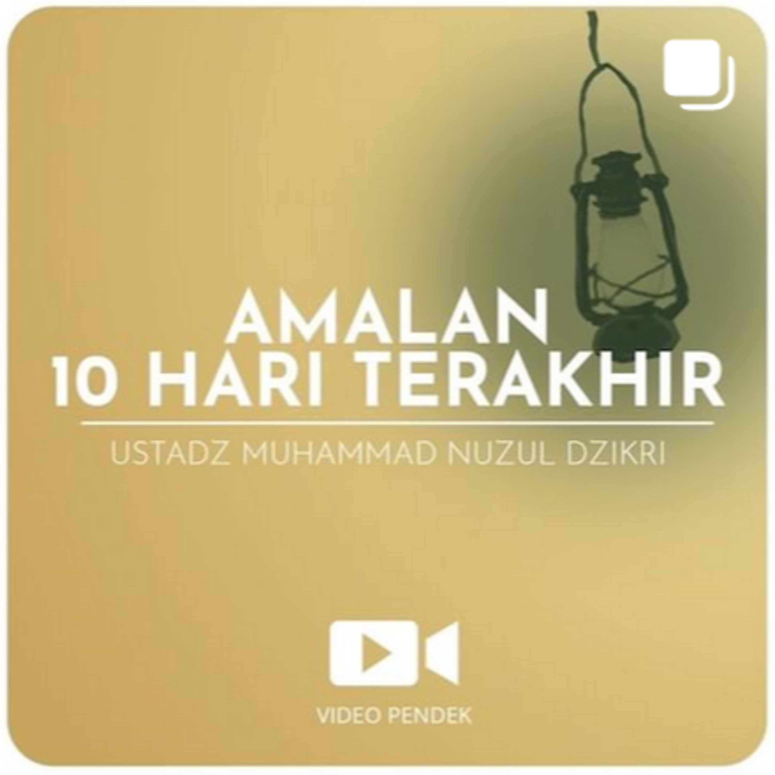 AMALAN 10 HARI TERAKHIR (1 menitan!)