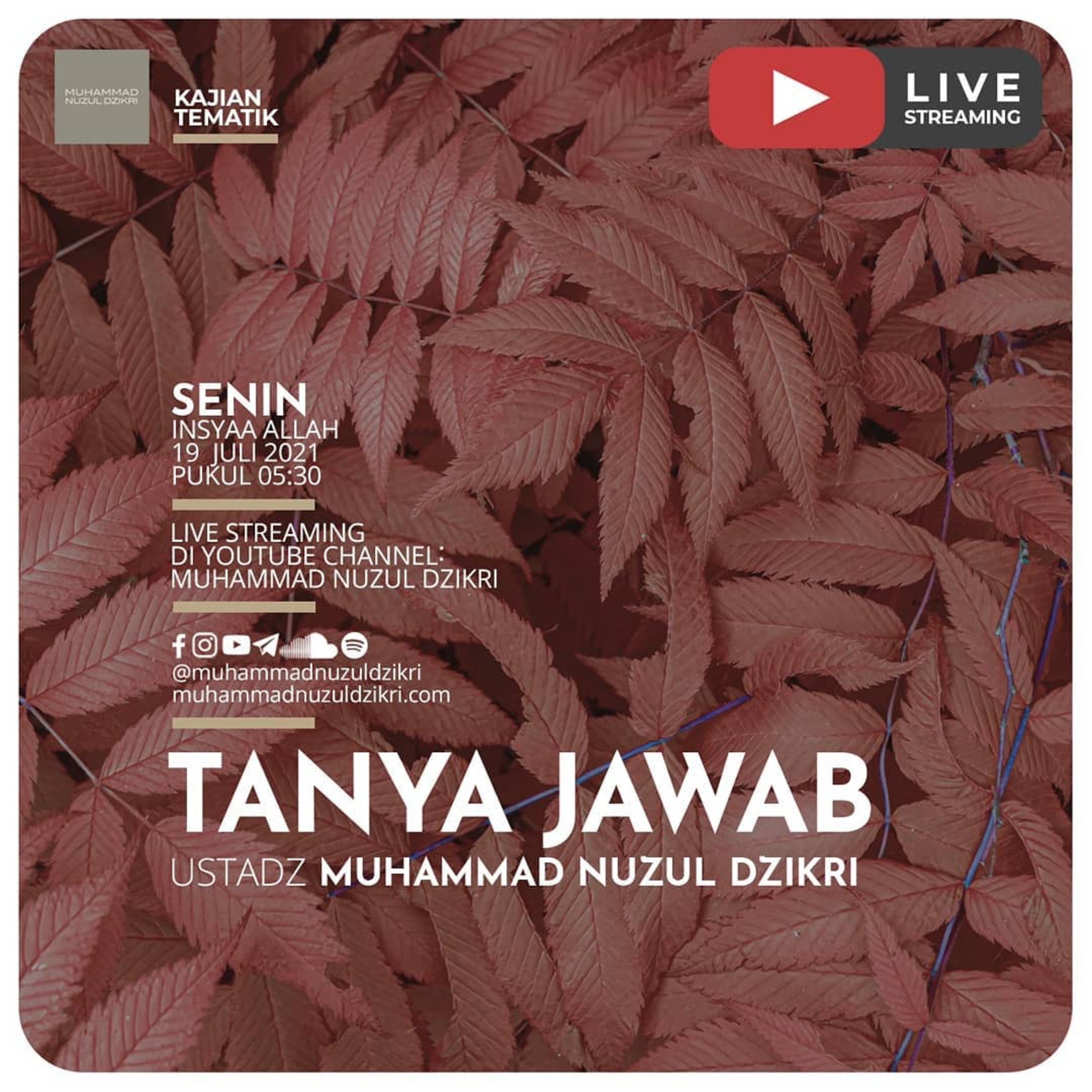 TANYA JAWAB | Kajian Tematik