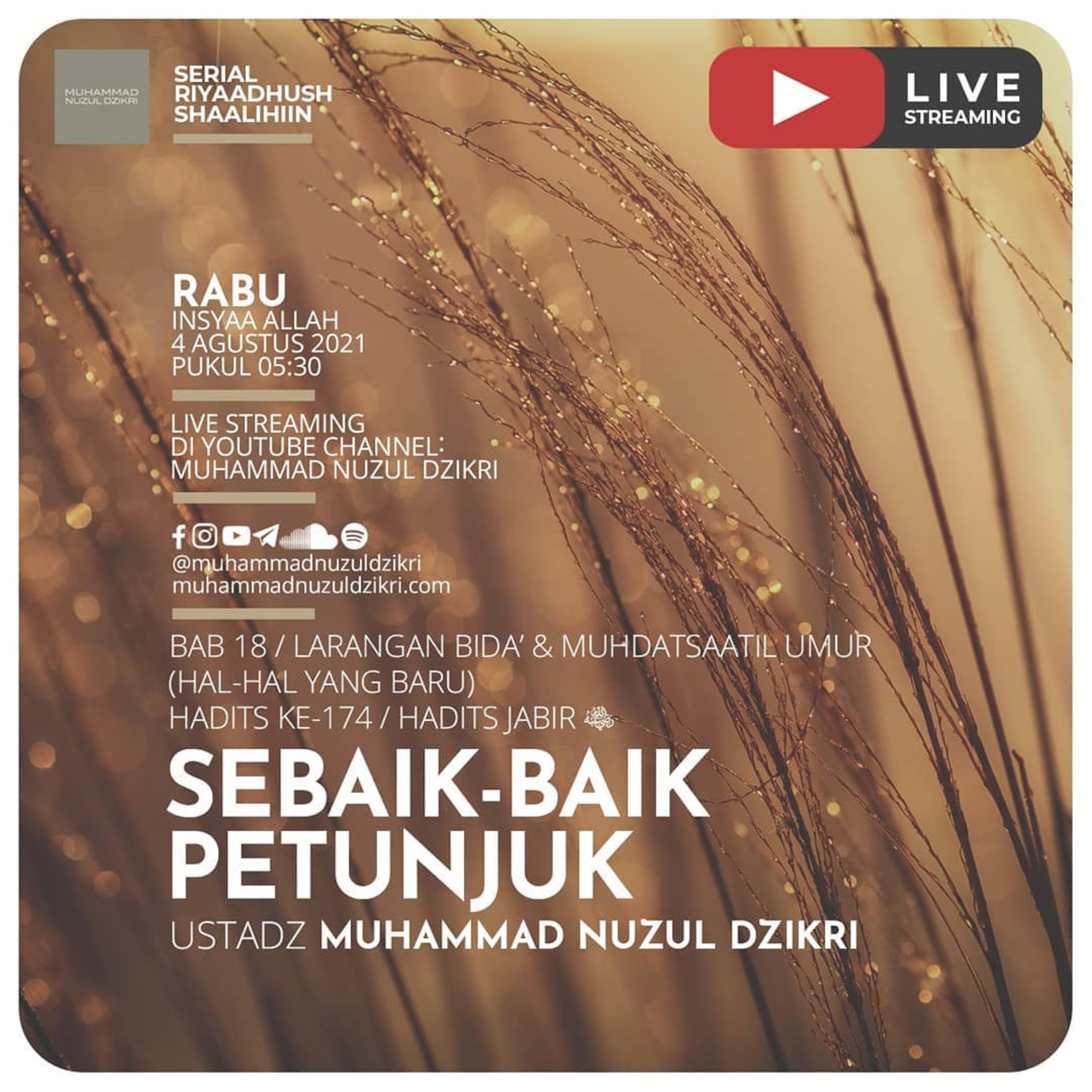 Riyaadhush Shaalihiin 450. "SEBAIK-BAIK PETUNJUK"