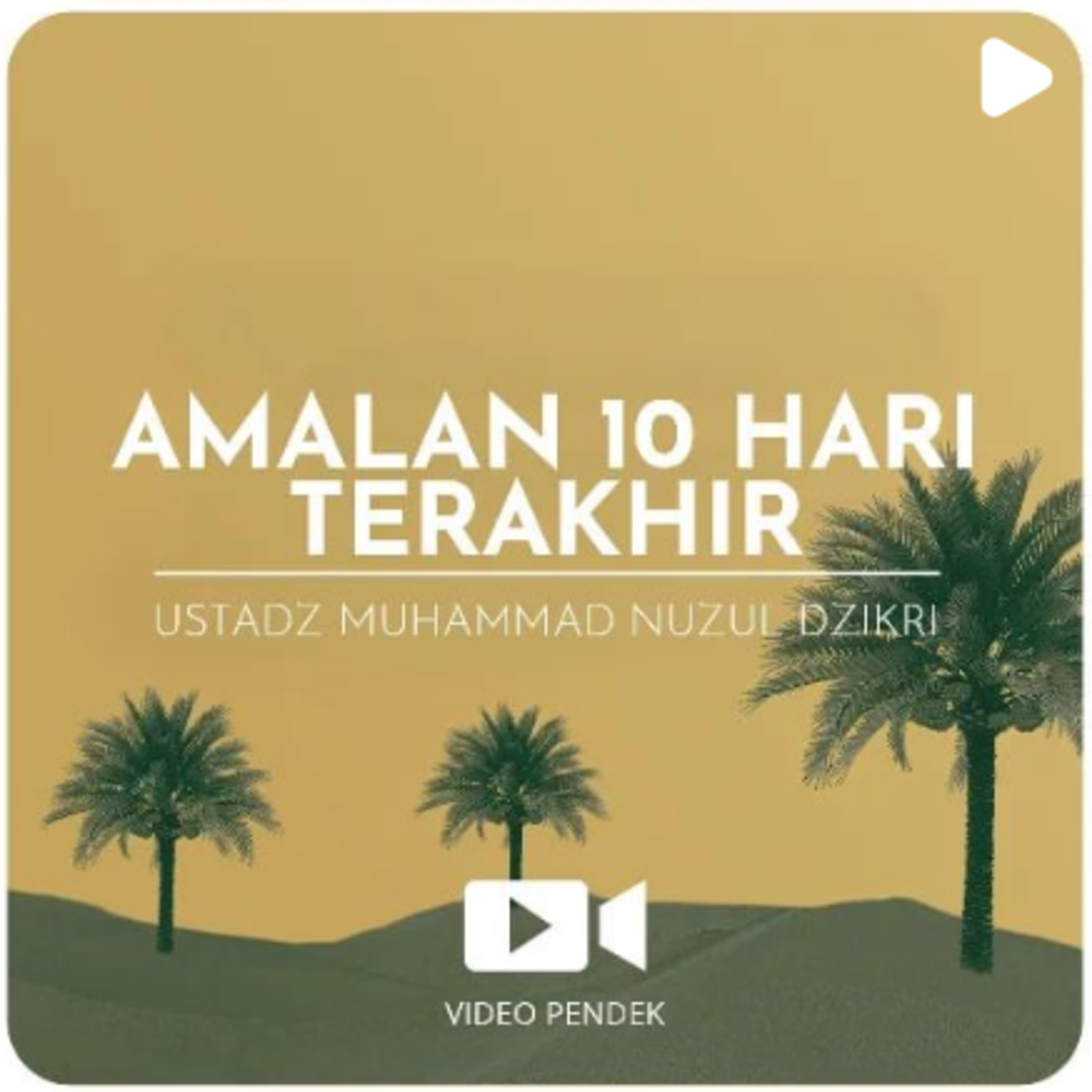 AMALAN 10 HARI TERAKHIR (1 menitan)