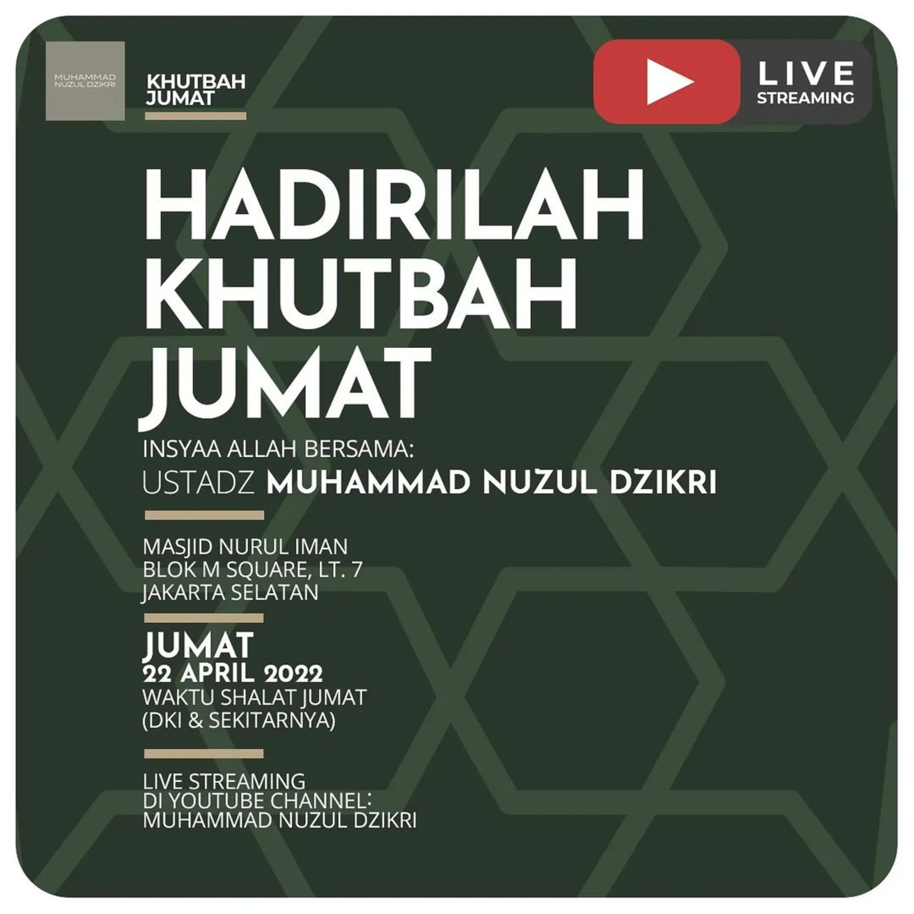 MERAIH LAILATUL QADR | Khutbah Jumat