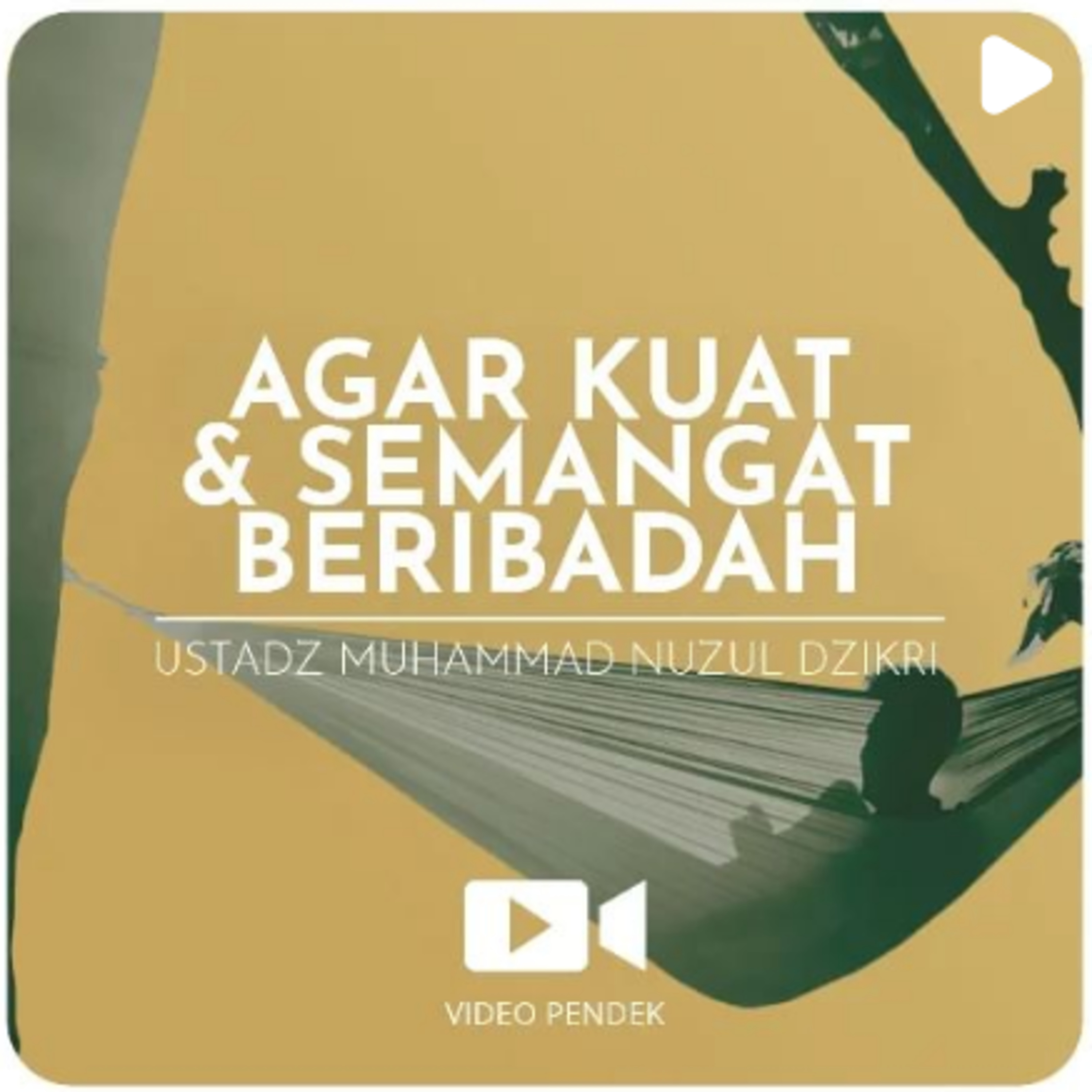 AGAR KUAT & SEMANGAT BERIBADAH (2 menitan)