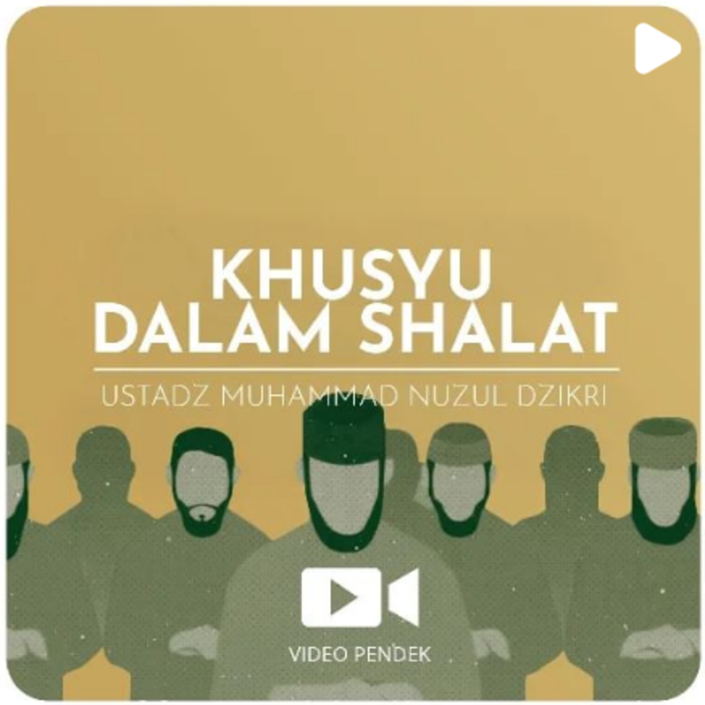 KHUSYU DALAM SHALAT (1 menitan)