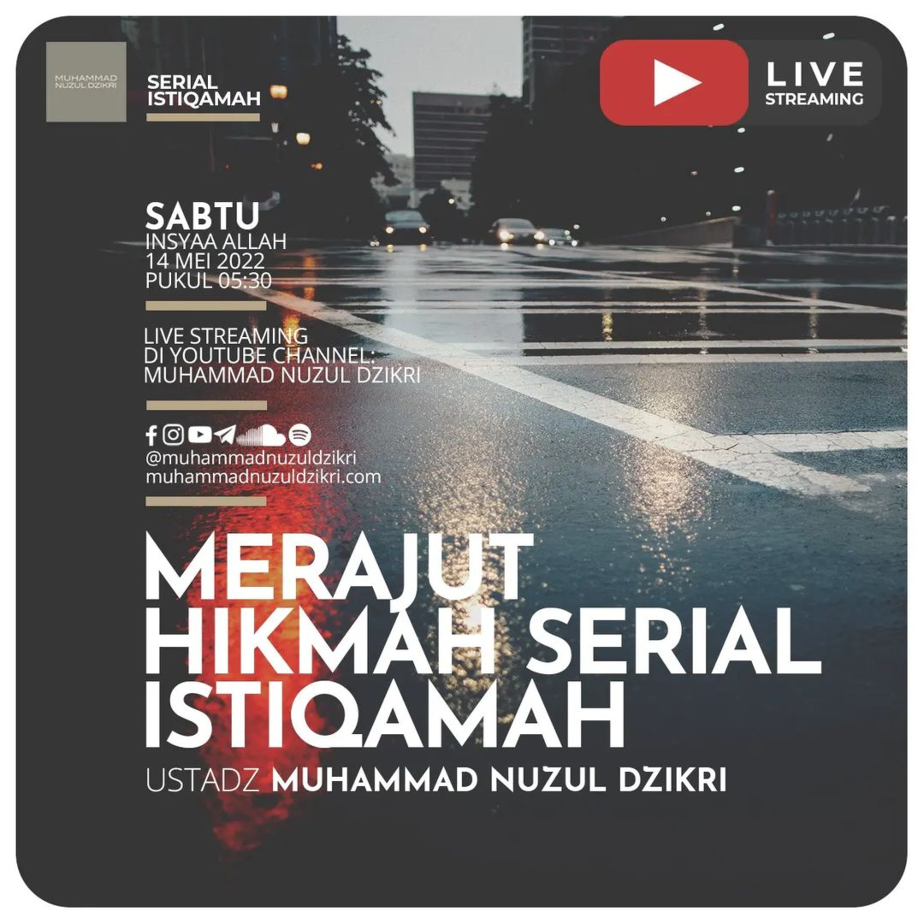 10. MERAJUT HIKMAH SERIAL ISTIQAMAH | Serial Istiqamah