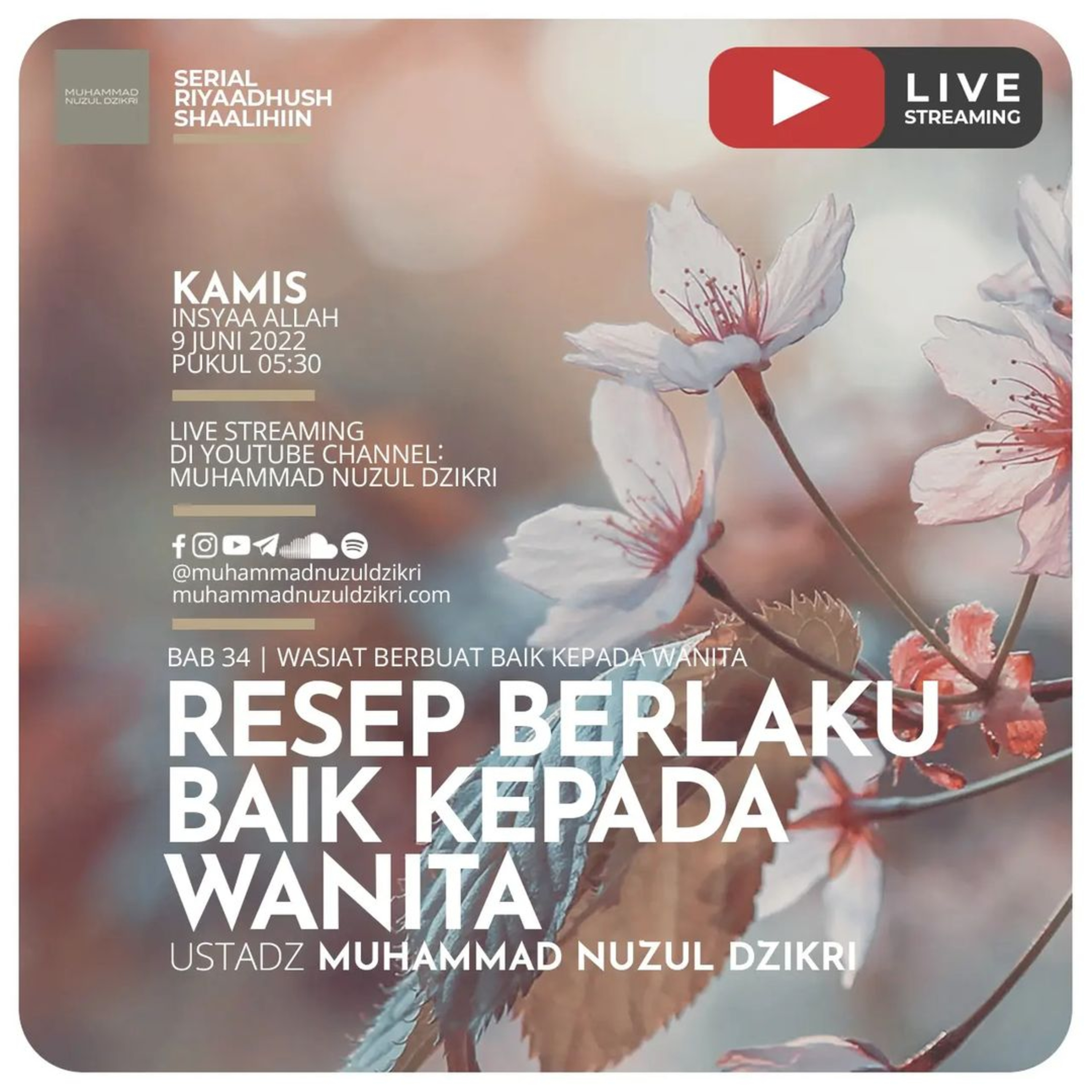 Riyaadhush Shaalihiin 749. "RESEP BERLAKU BAIK KEPADA WANITA"
