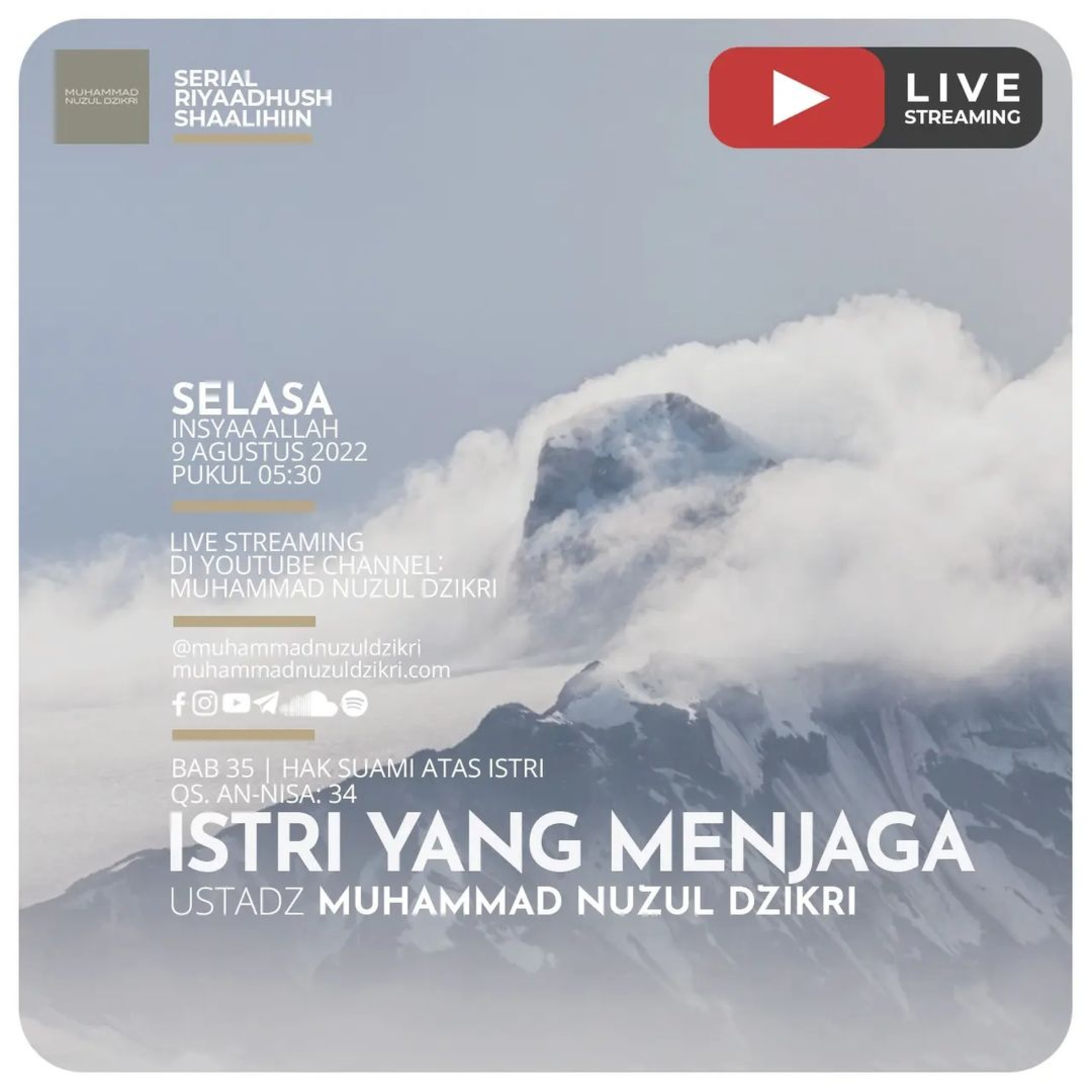 Riyaadhush Shaalihiin 794. "ISTRI YANG MENJAGA"