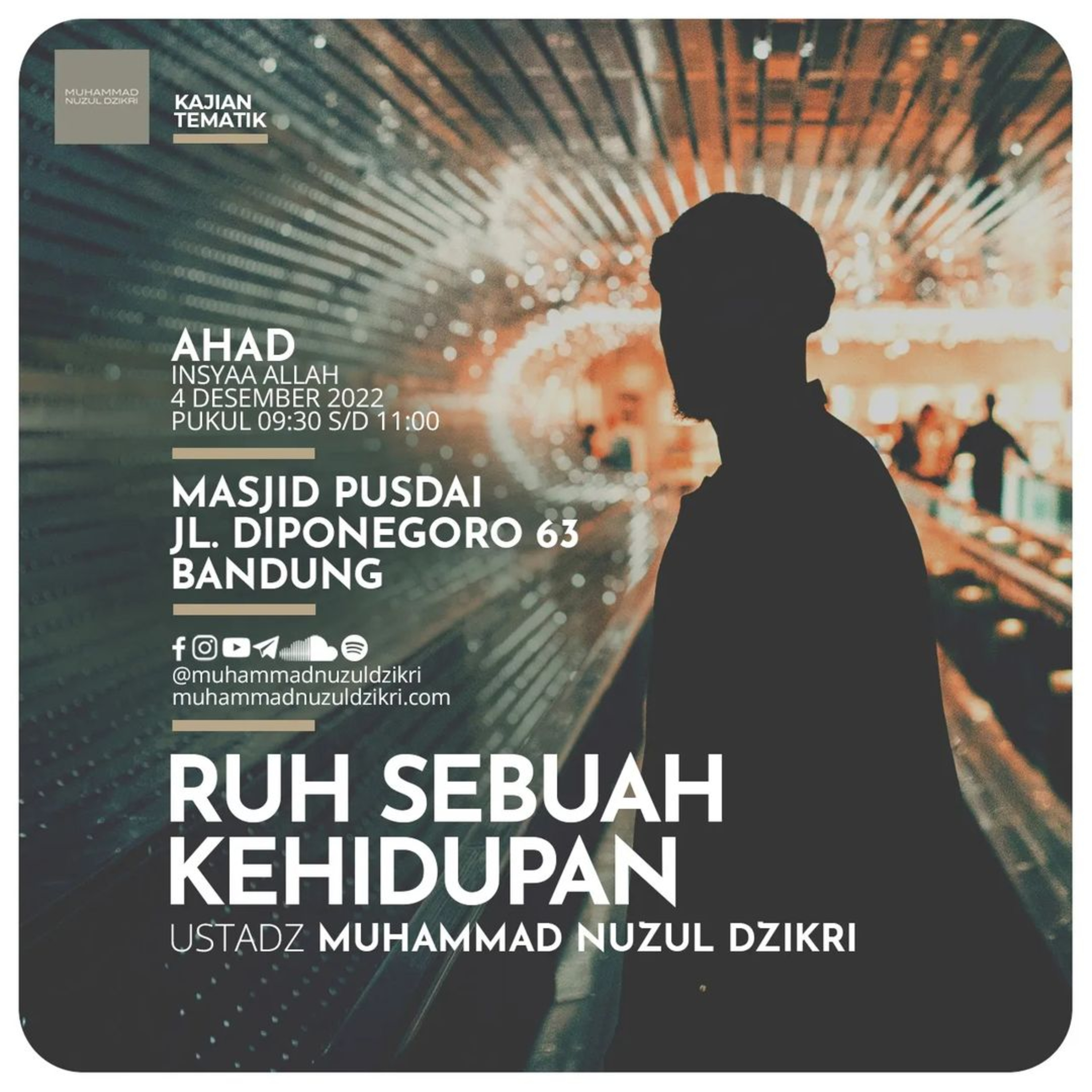 RUH SEBUAH KEHIDUPAN | Kajian Tematik 