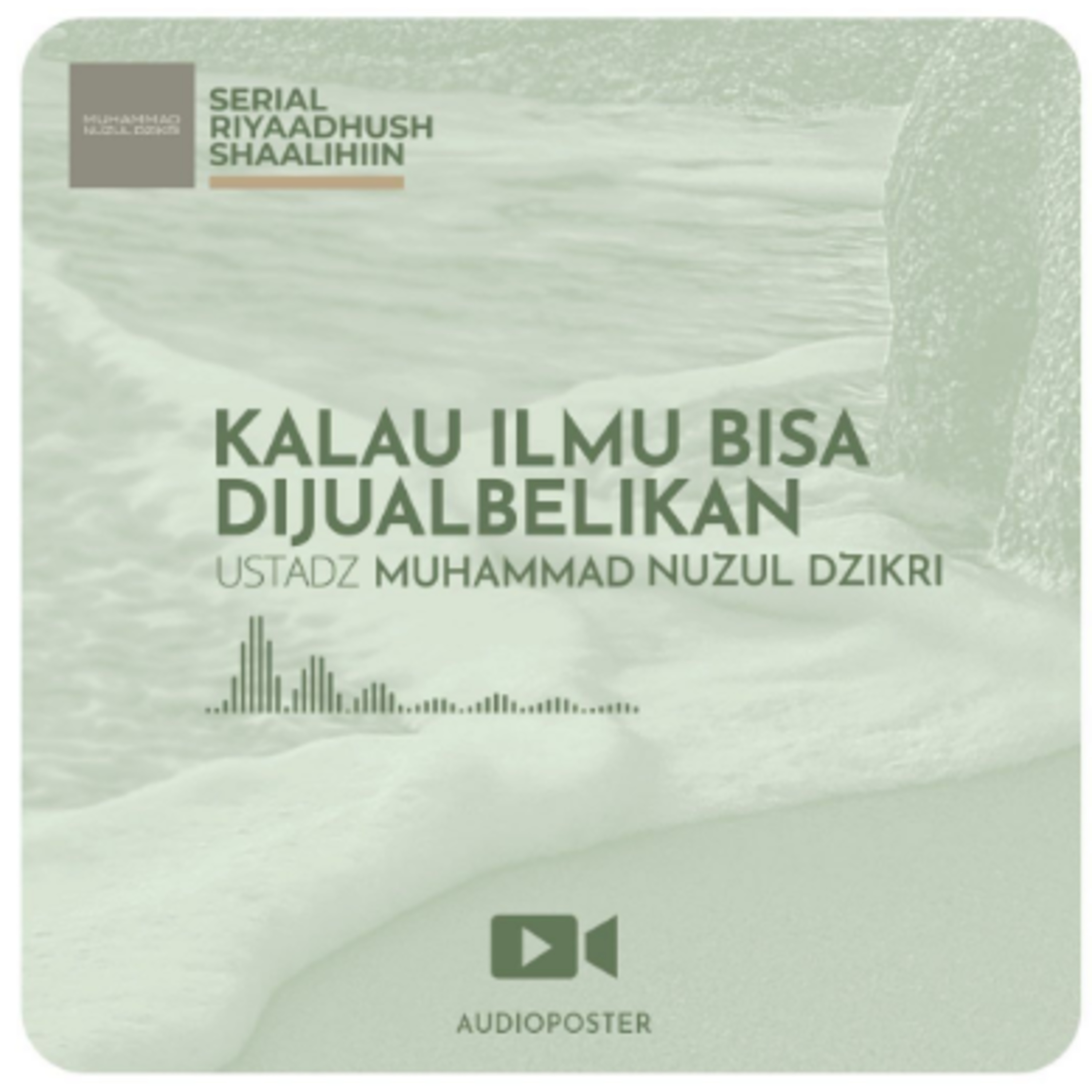 KALAU ILMU BISA DIJUALBELIKAN (1 menitan)
