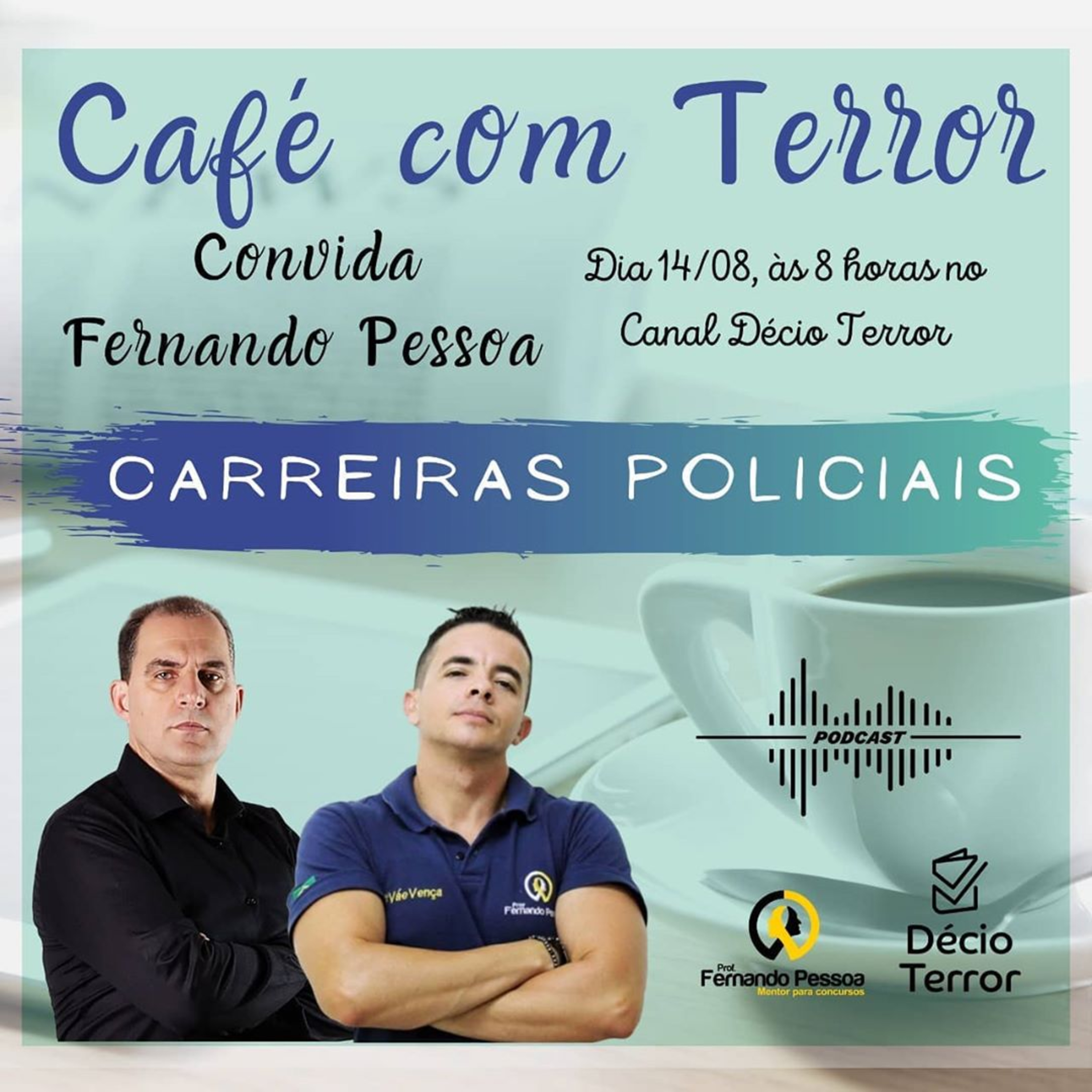 Café com Terror - Prof. Décio Terror