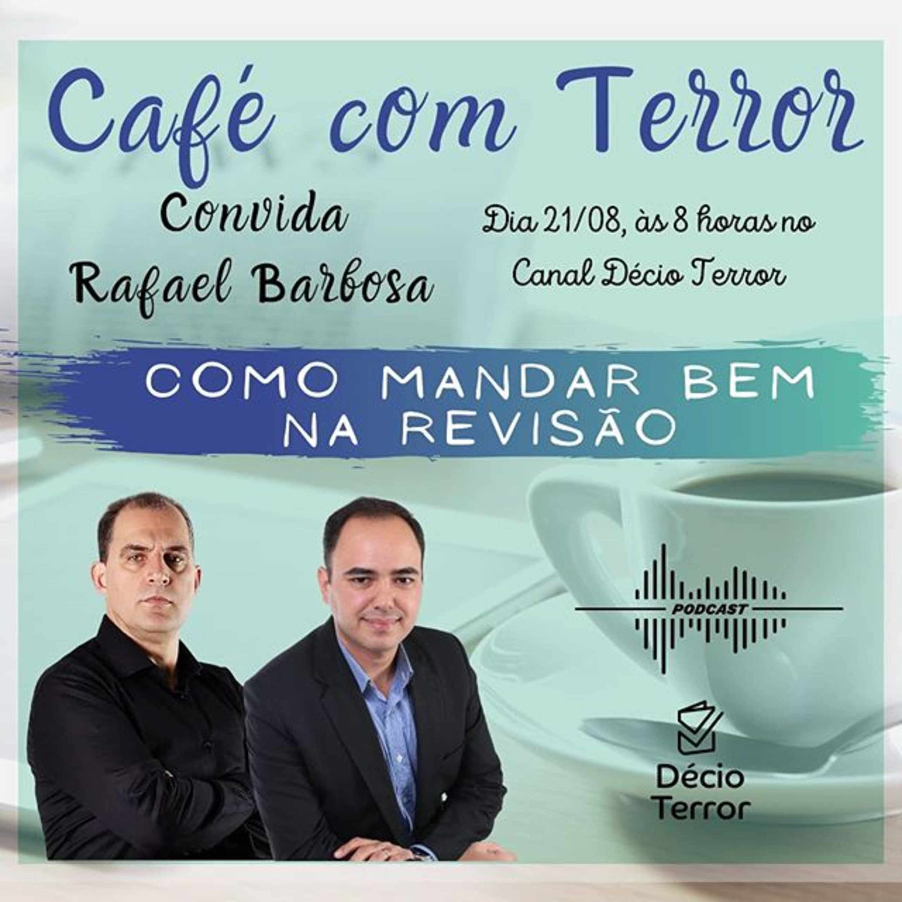 Café com Terror - Prof. Décio Terror