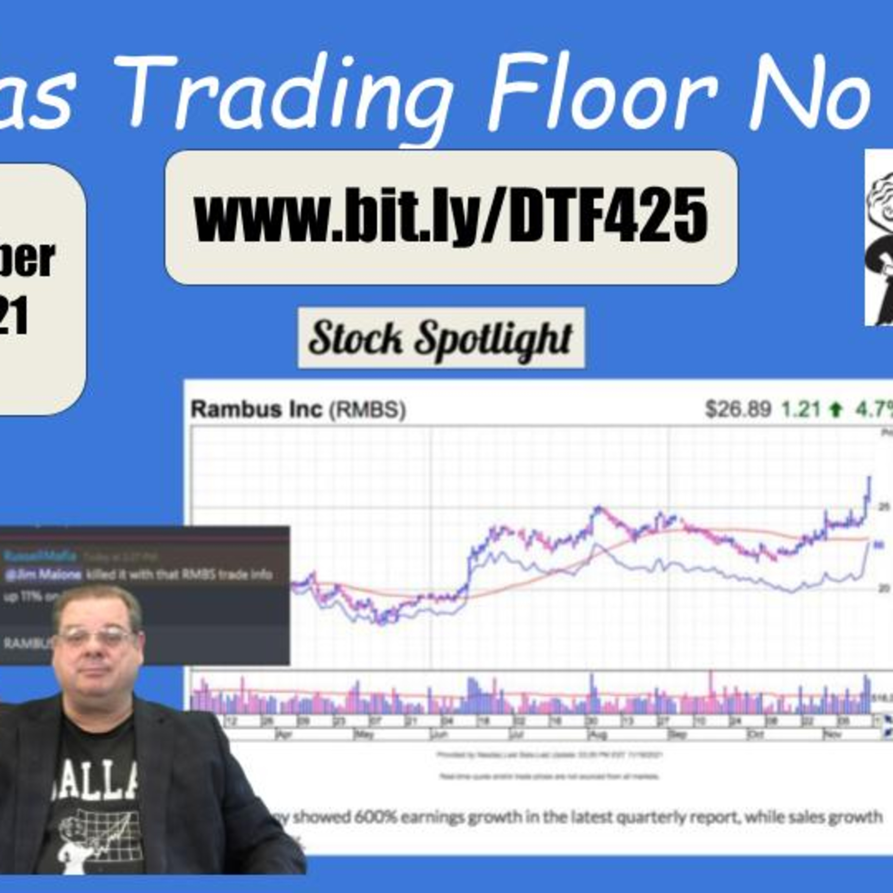 Dallas Trading Floor No 425 November 18 2021 episode artwork
