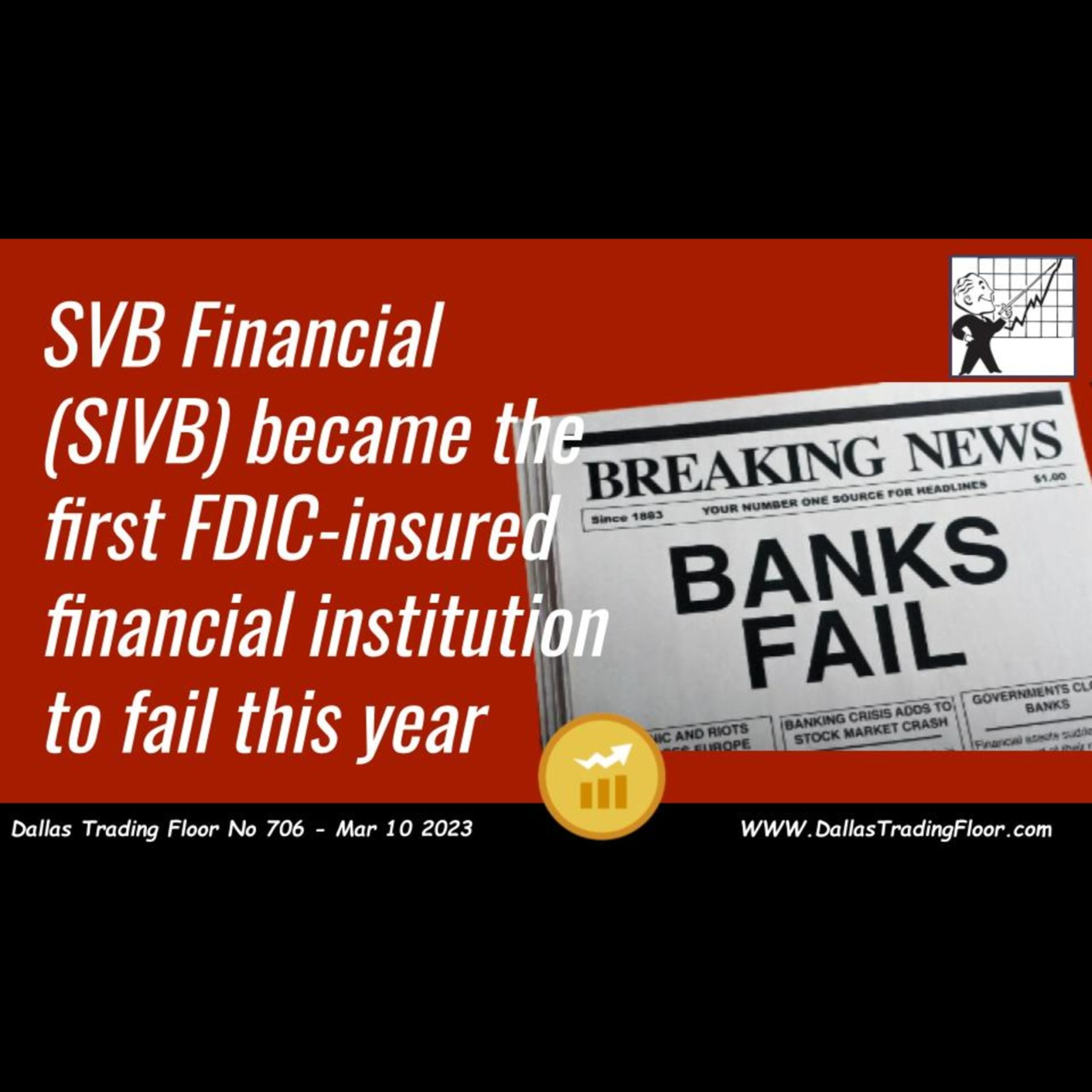SVB Financial (SIVB) became the first FDIC-insured financial institution to fail this year episode artwork