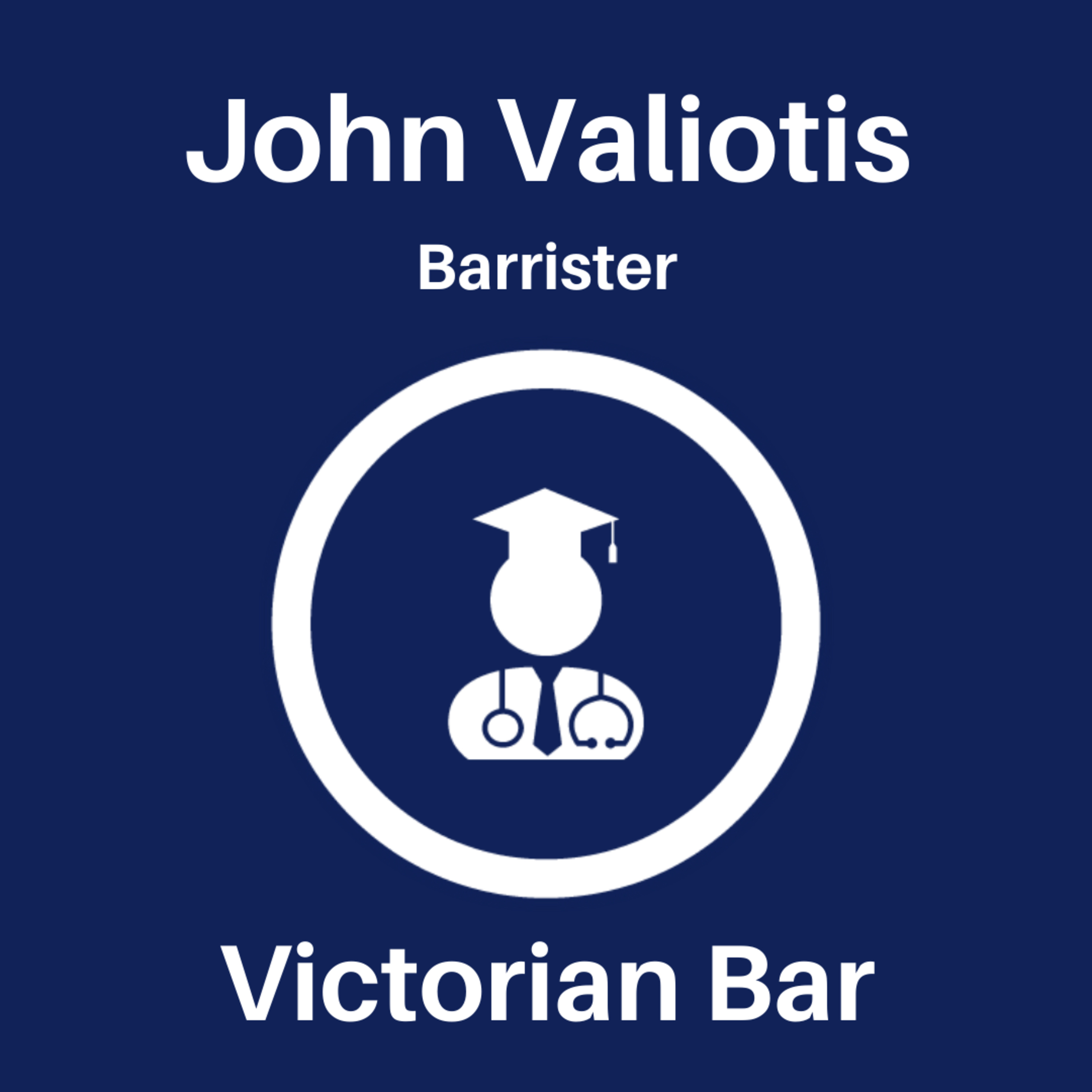 6. It is not the expert, it is the questions - John Valiotis, Barrister episode artwork