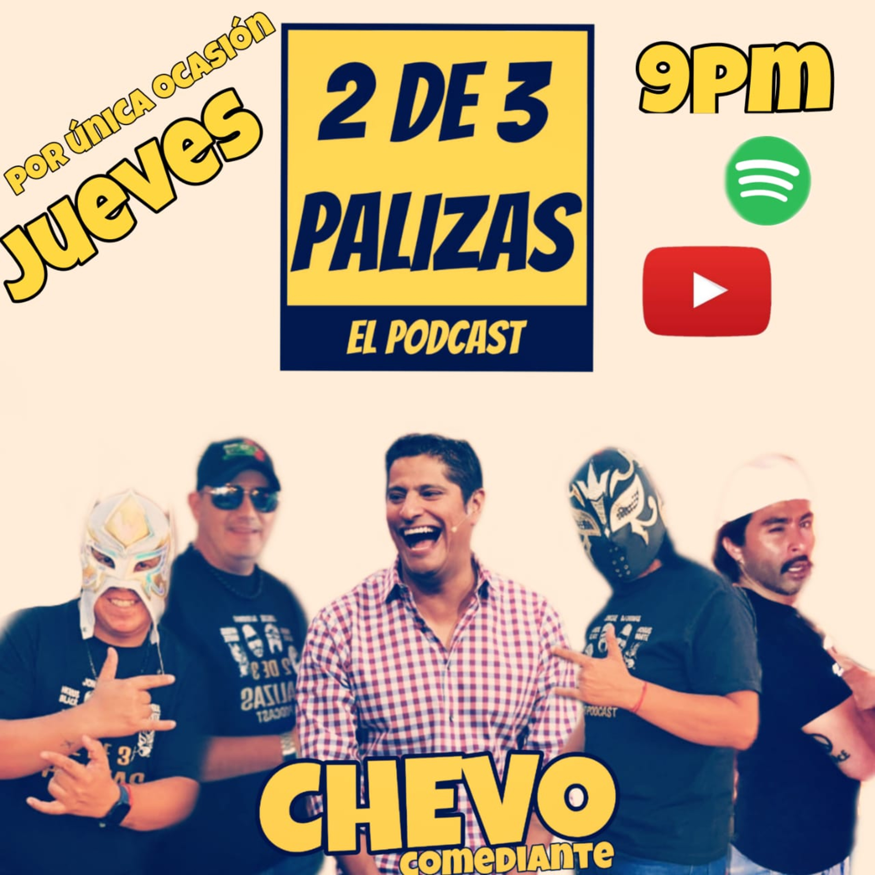 2 de 3 Palizas