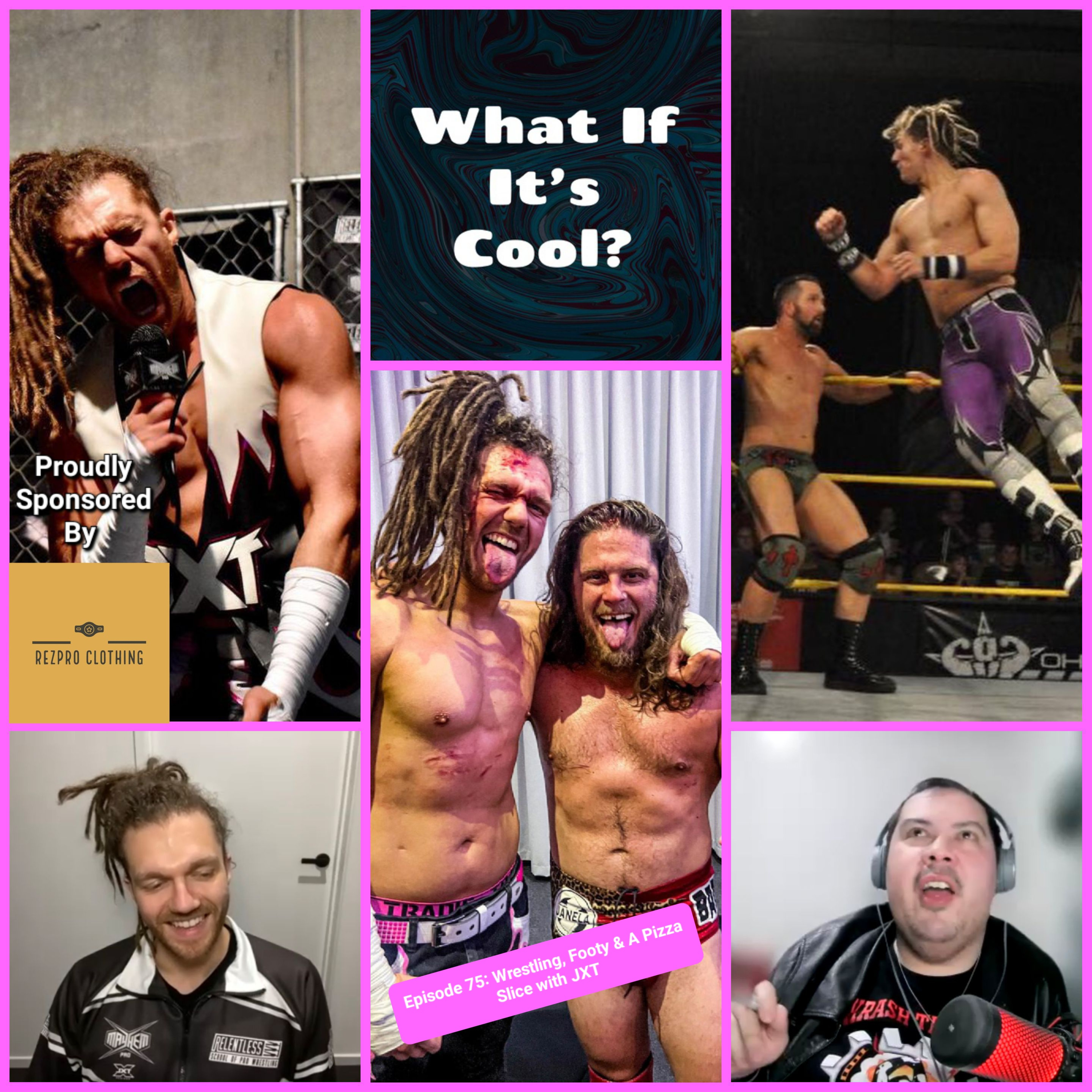 Episode 75: Wrestling, Footy & A Pizza Slice with JXT
