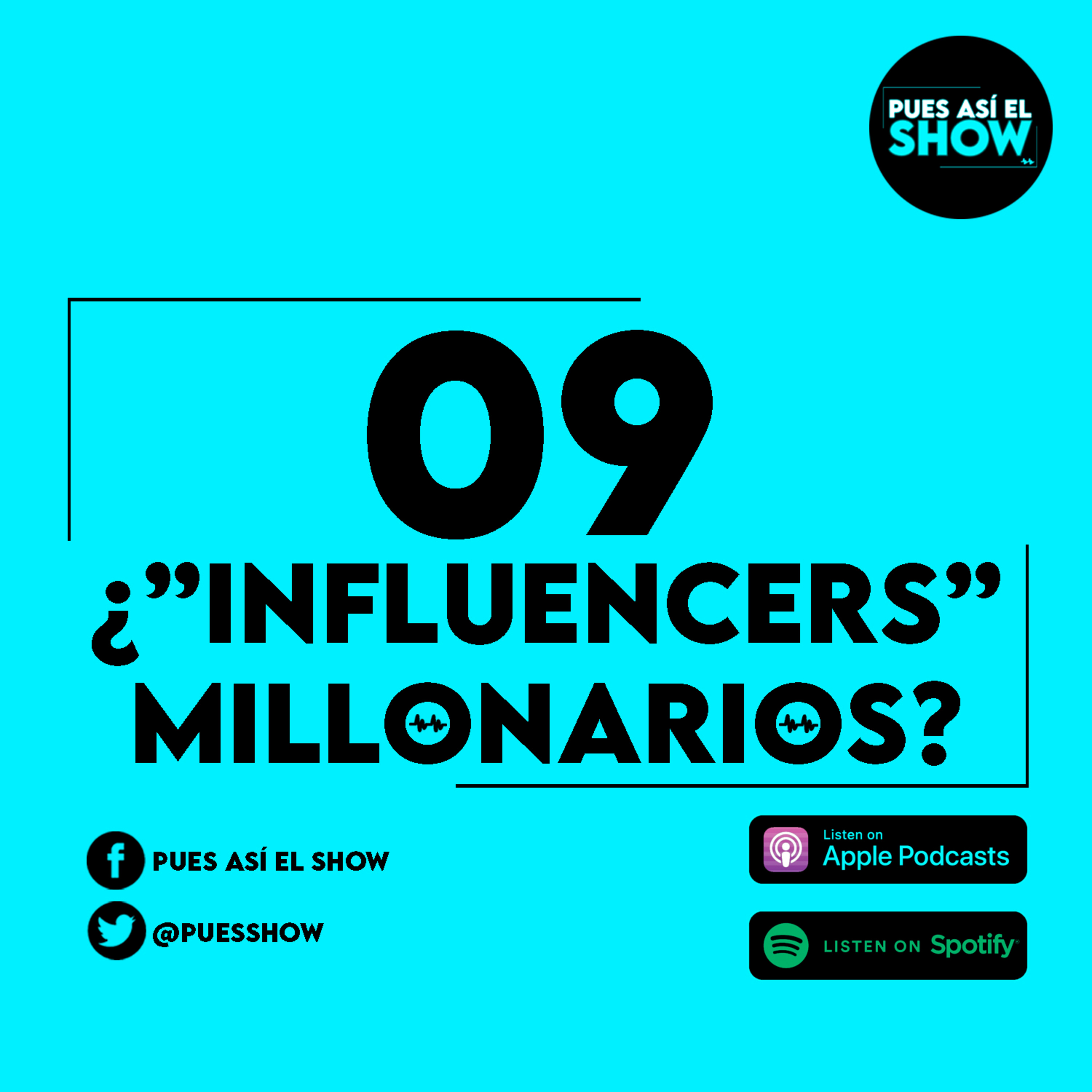 "Influencers" millonarios  episode artwork