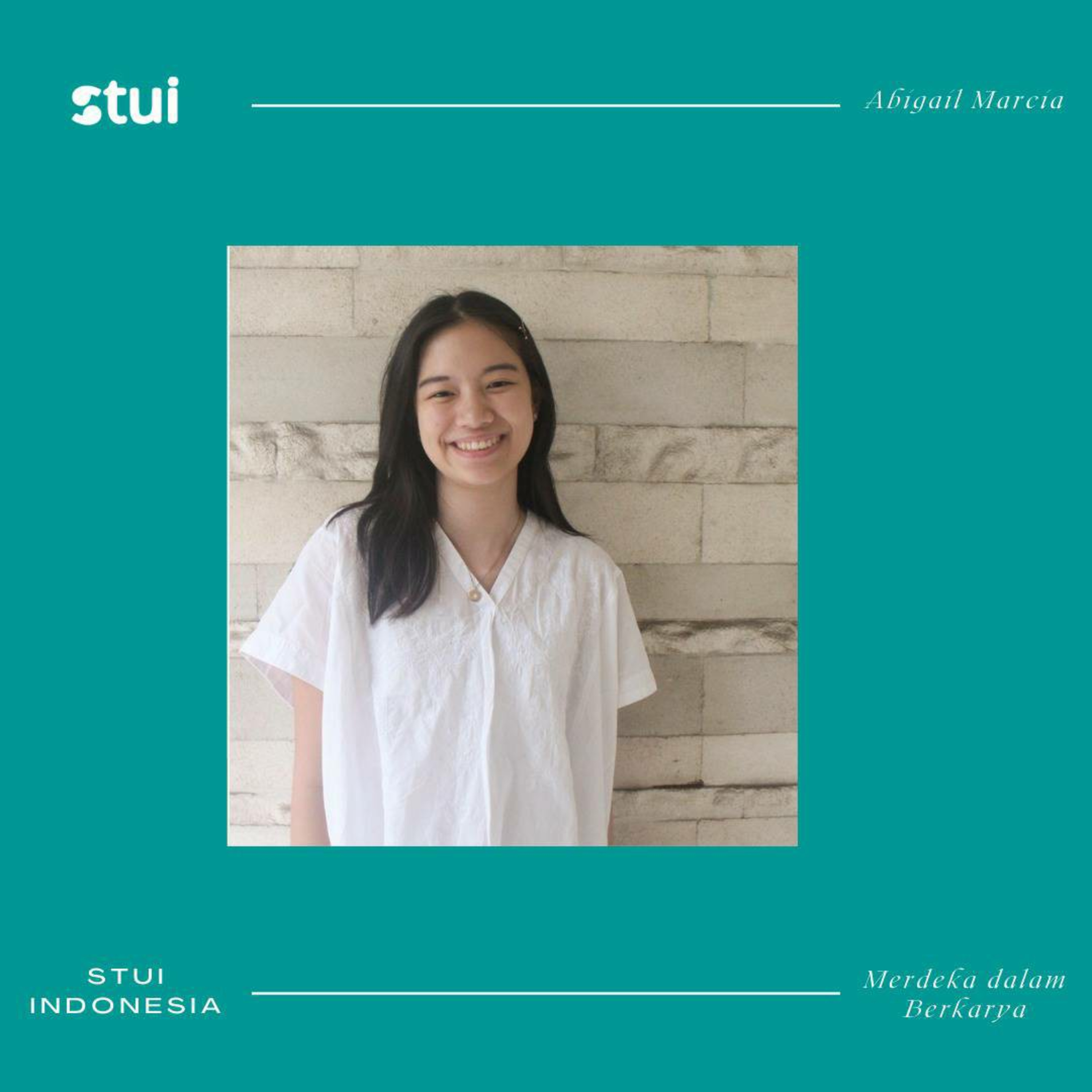 Episode 1: Abigail Marcia - Merdeka Dalam Berkarya