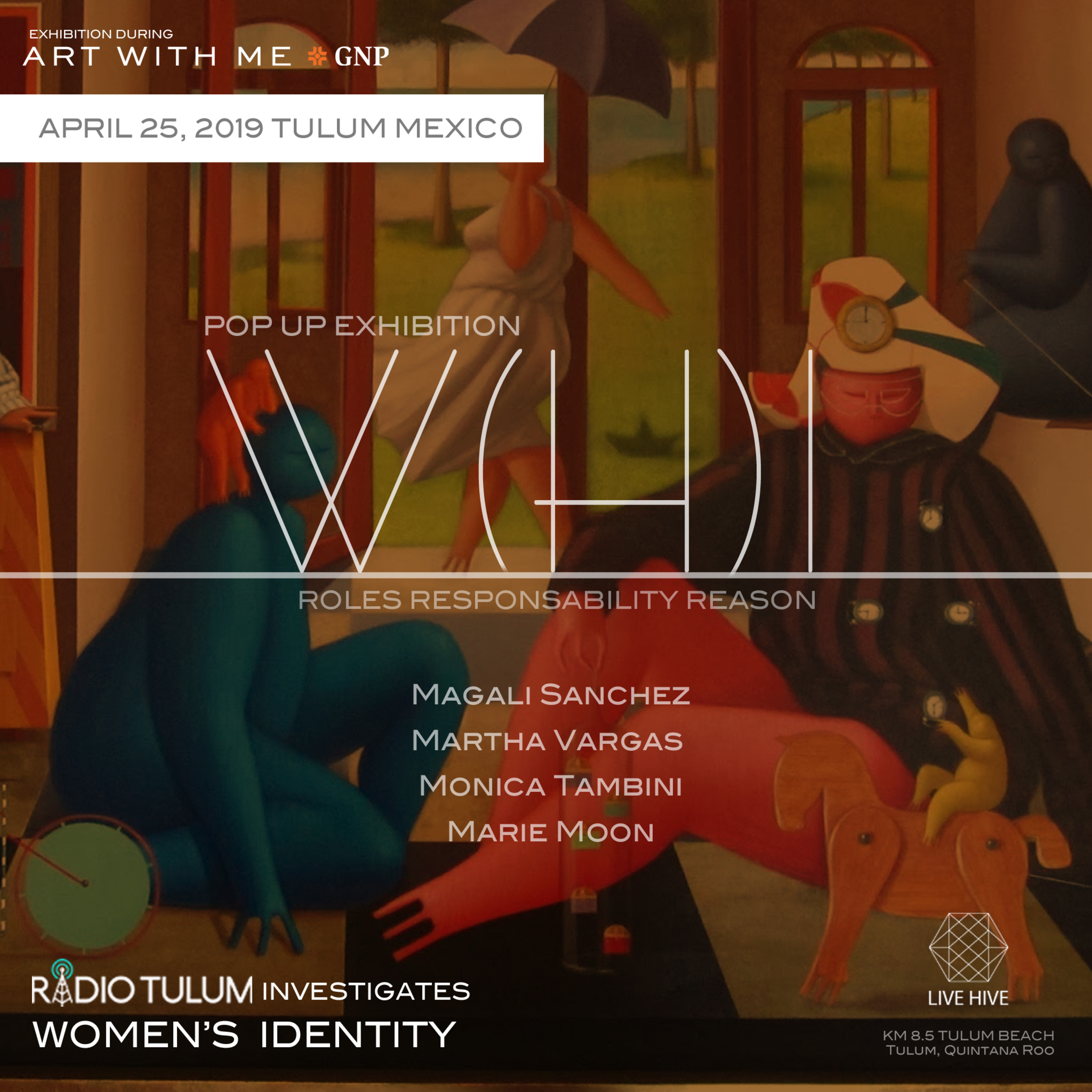 RADIO TULUM's TALK'S Investigates Woman's Identity during Art with Me RADIO TULUM's TALK'S Investigates Woman's Identity during Art with Me