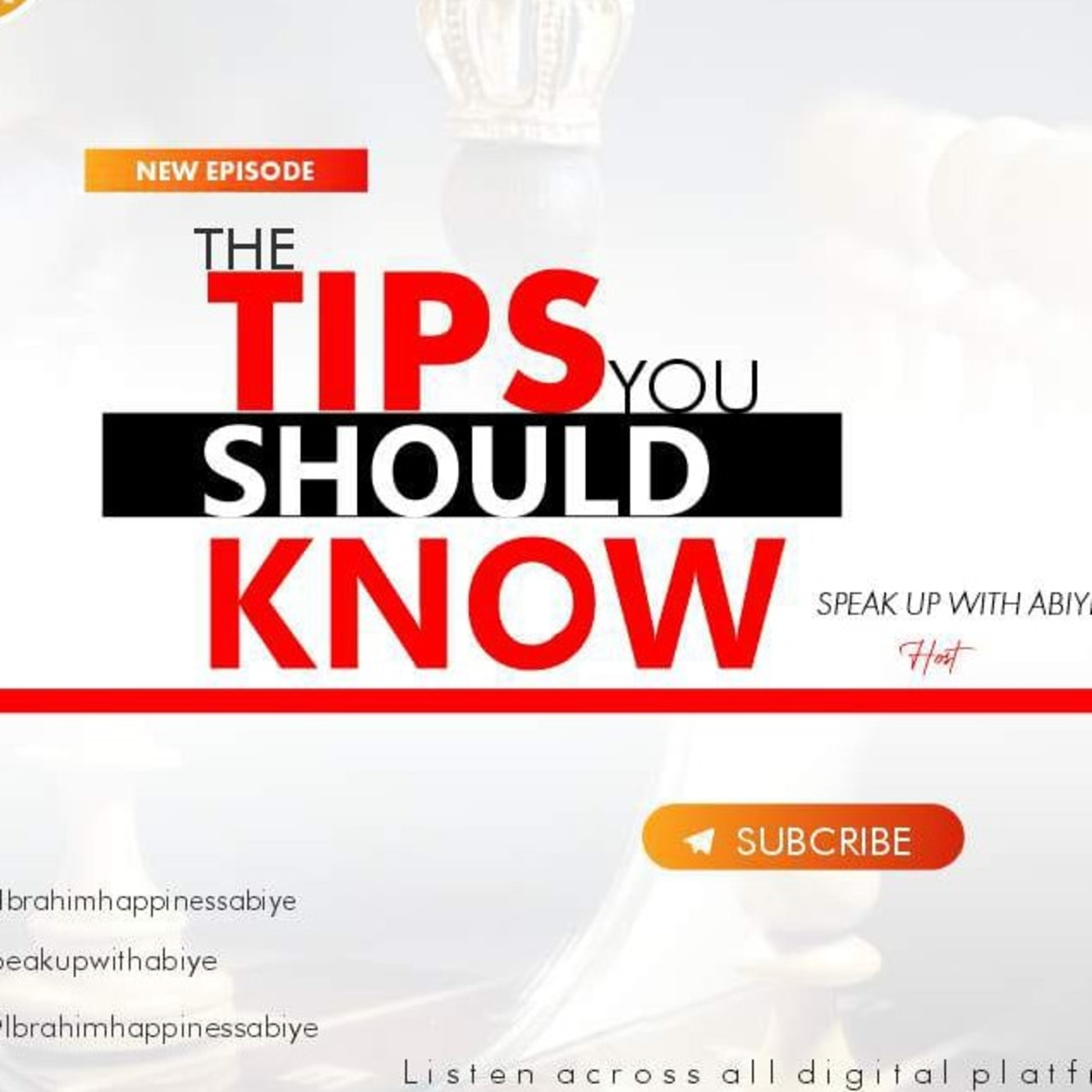The tips you should know episode artwork
