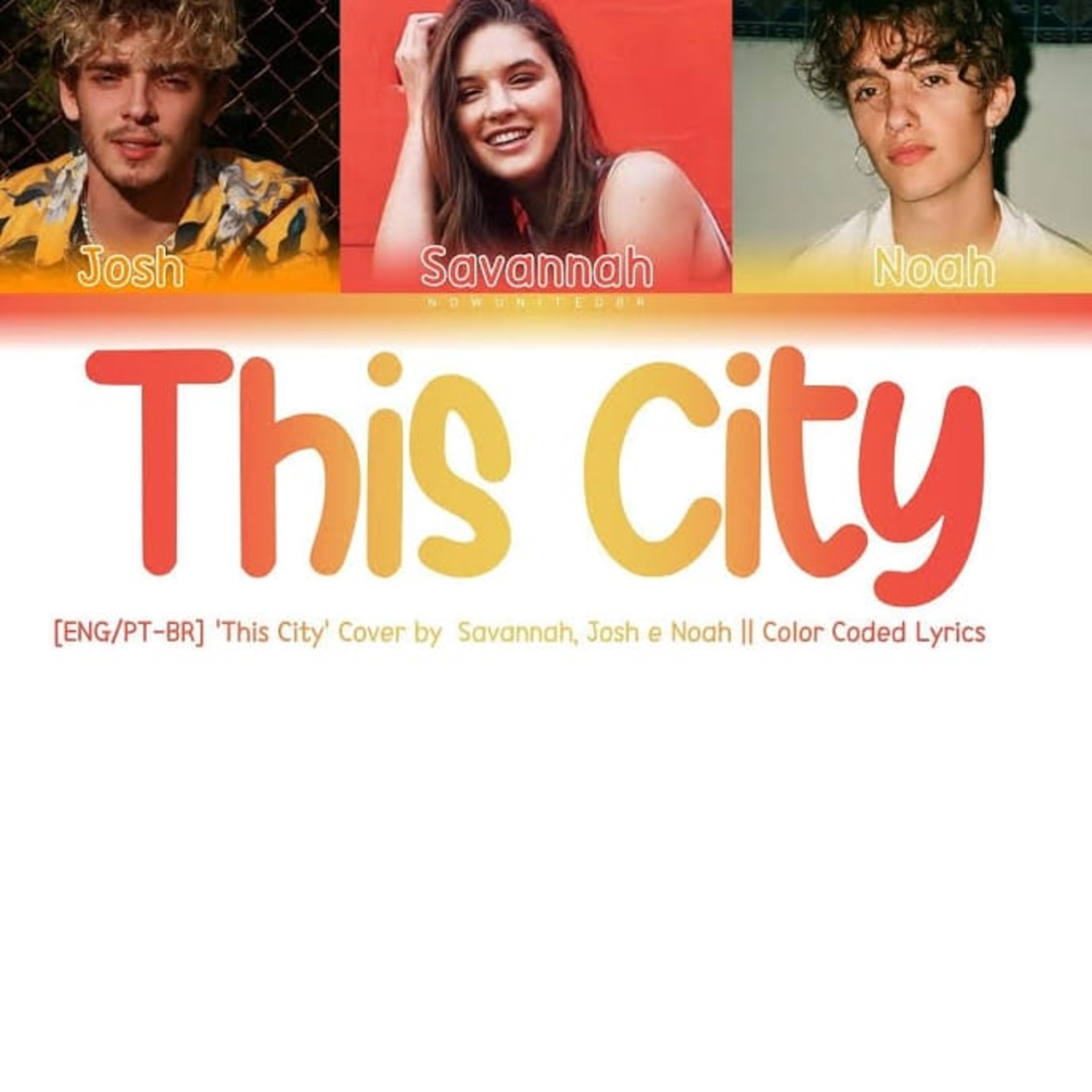 This City de Sam Fischer (cover by Noah, Josh e Savannah)