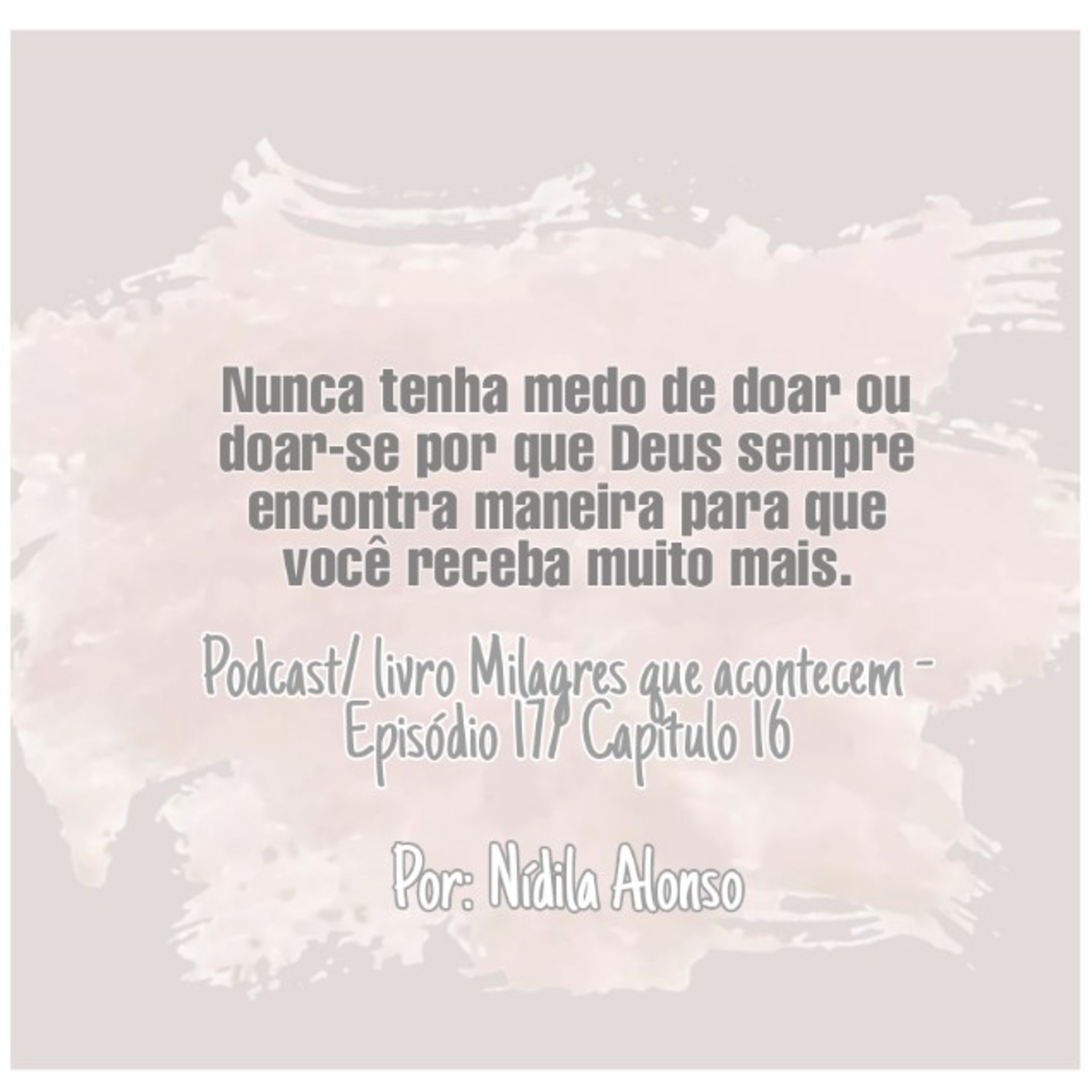 Livro Milagres Que Acontecem - episódio 1