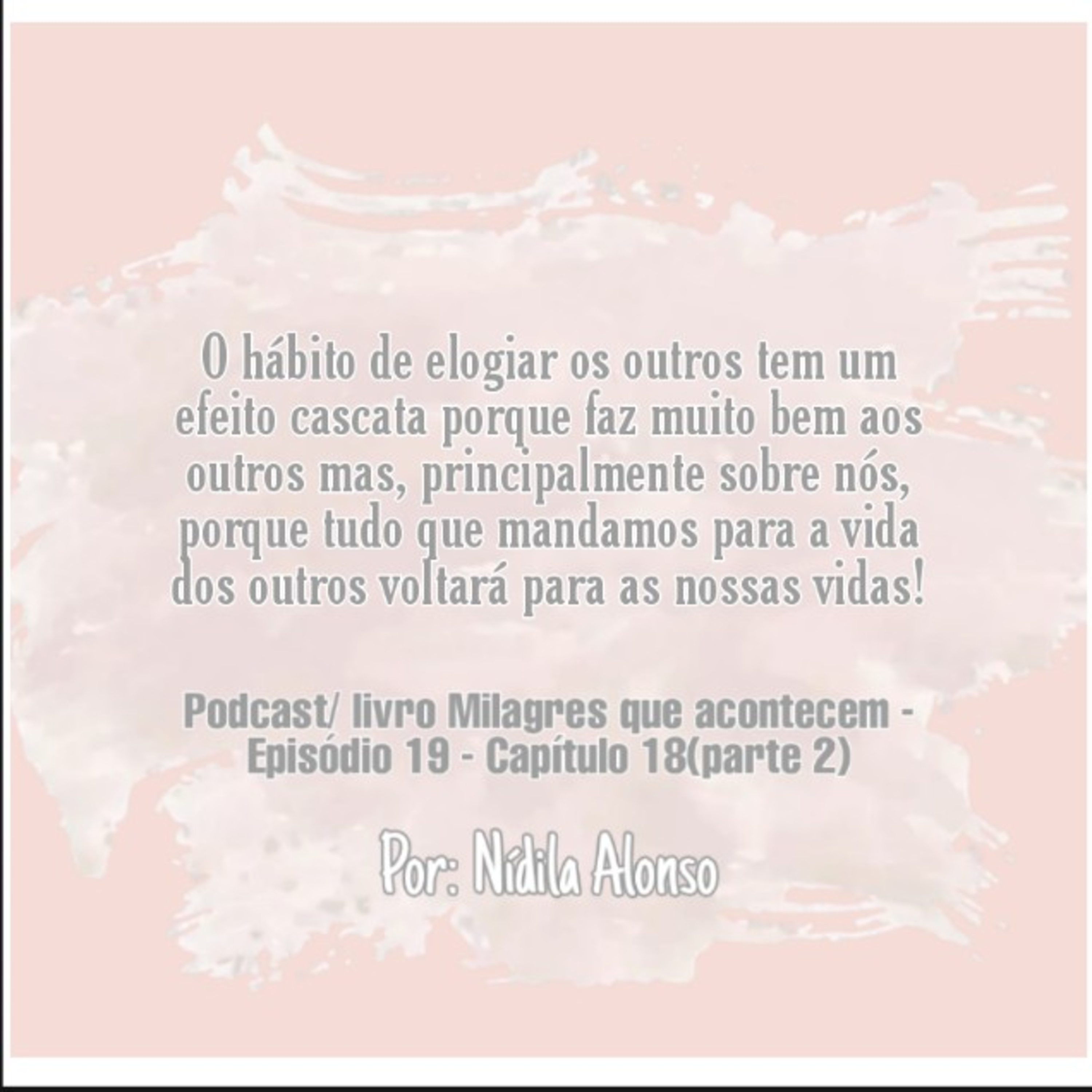 Livro Milagres Que Acontecem - episódio 1