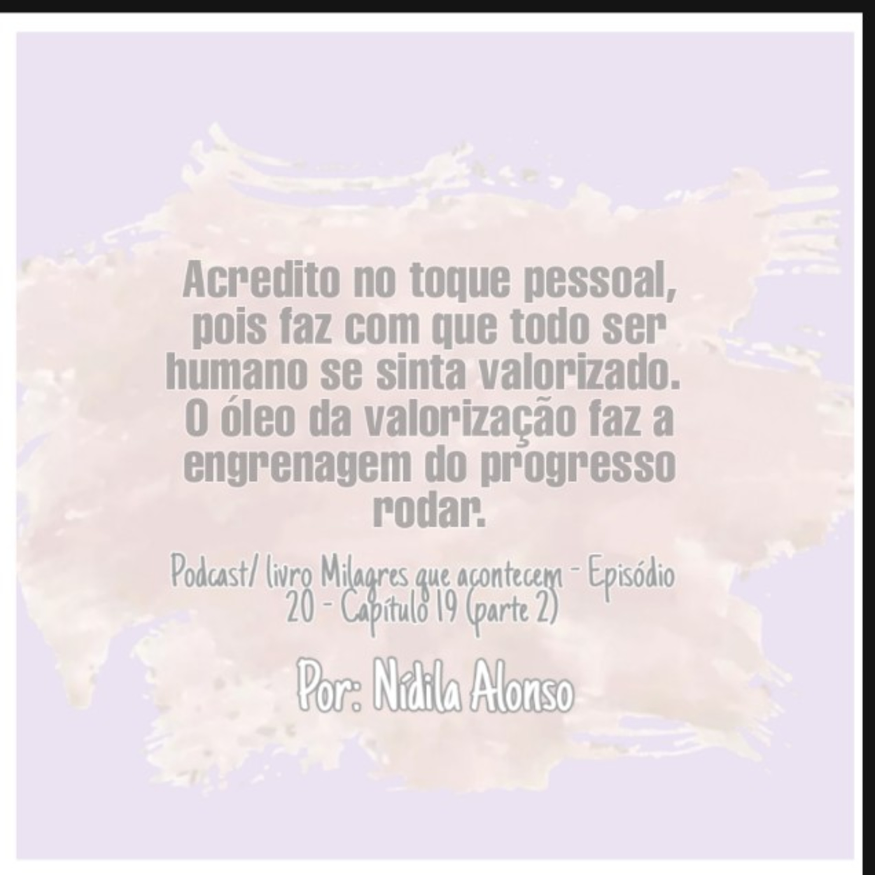 Livro Milagres Que Acontecem - episódio 1