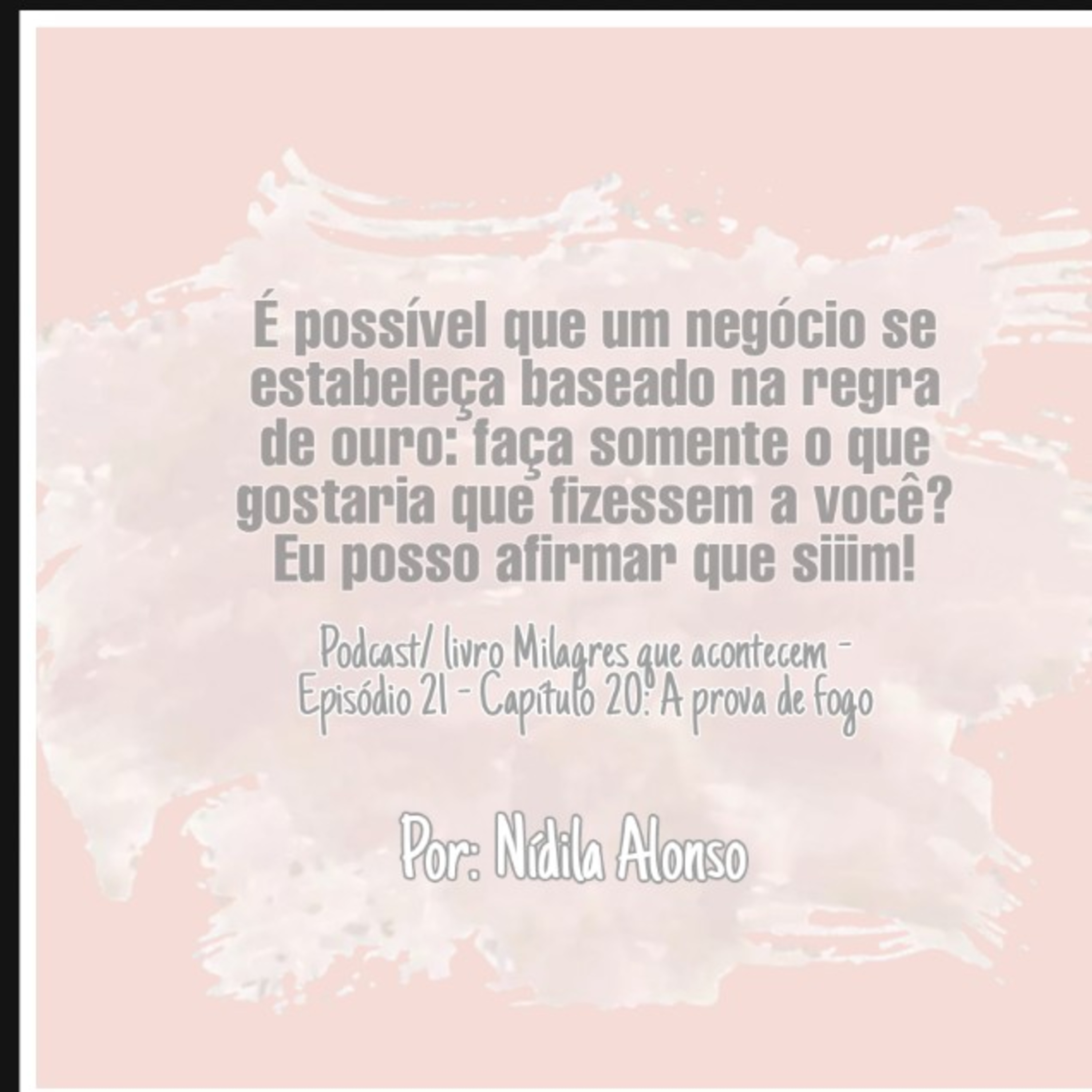 Livro Milagres Que Acontecem - episódio 1