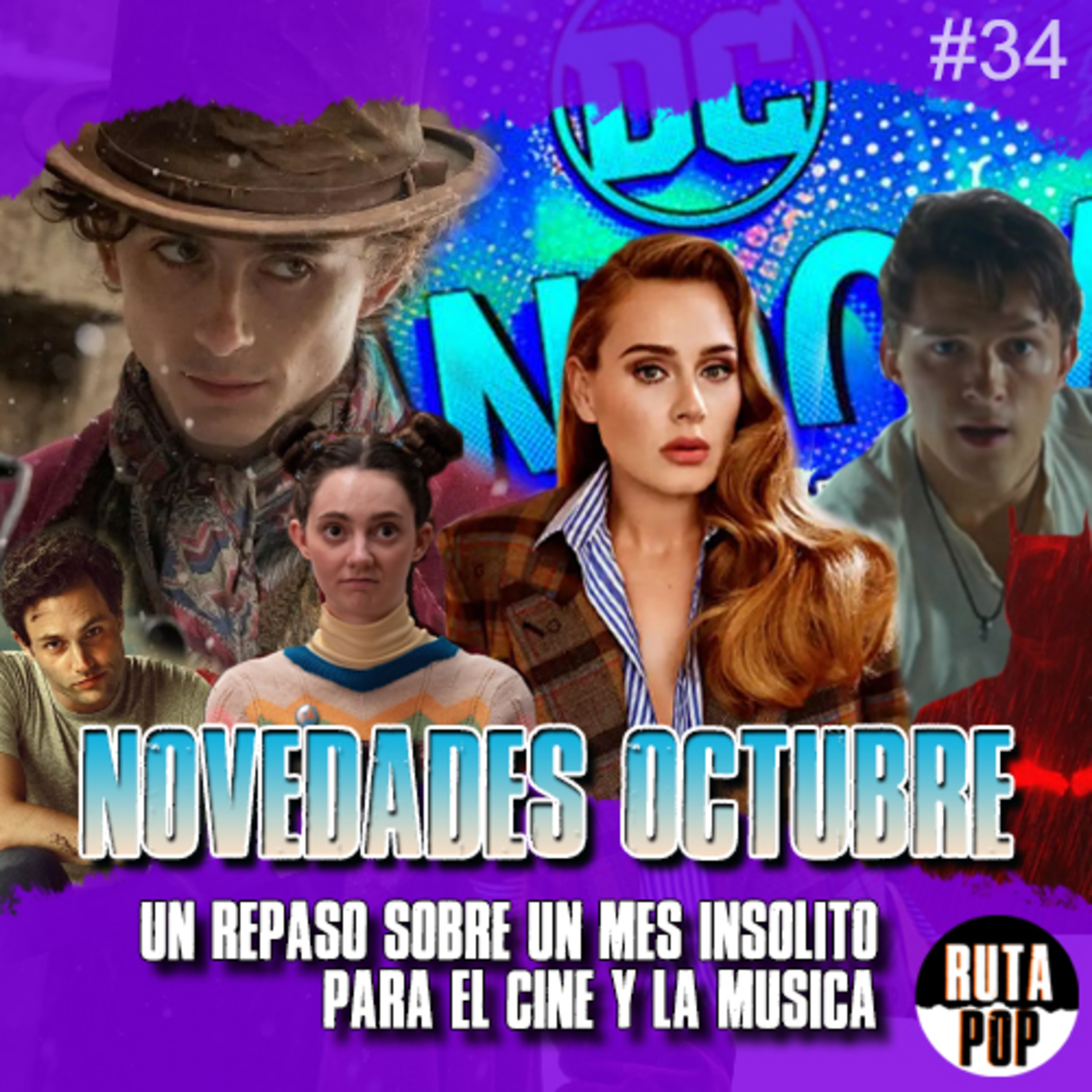 Episodio #34 - Novedades Octubre: un mes insólito para el cine y la música episode artwork