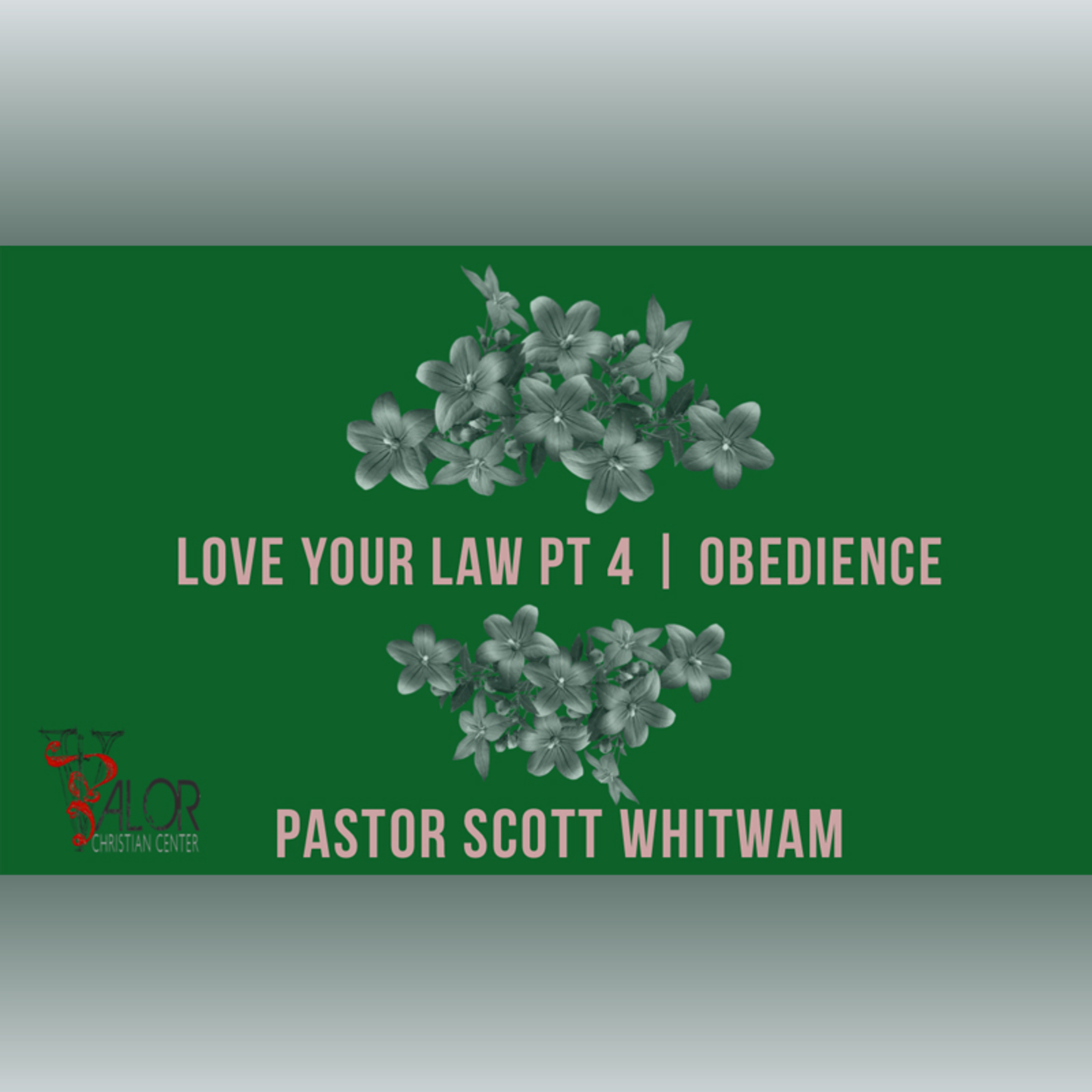 Love Your Law Pt 4 - Obedience | ValorCC | Pastor Scott Whitwam episode artwork